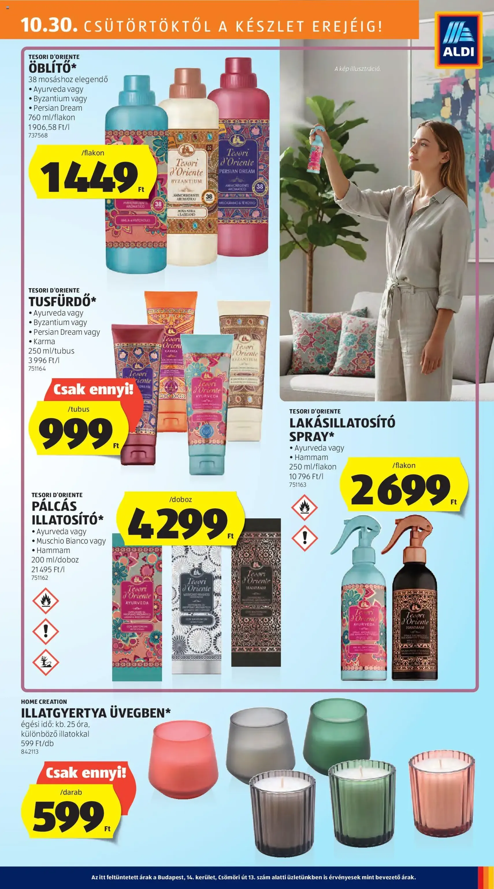 Aldi Akciós újság - 2025.10.30. érvényes szórólap 29 oldal 55 oldalból Aldi Akciós újság - 2025.10.30. érvényes szórólap 29 oldal 55 oldalból