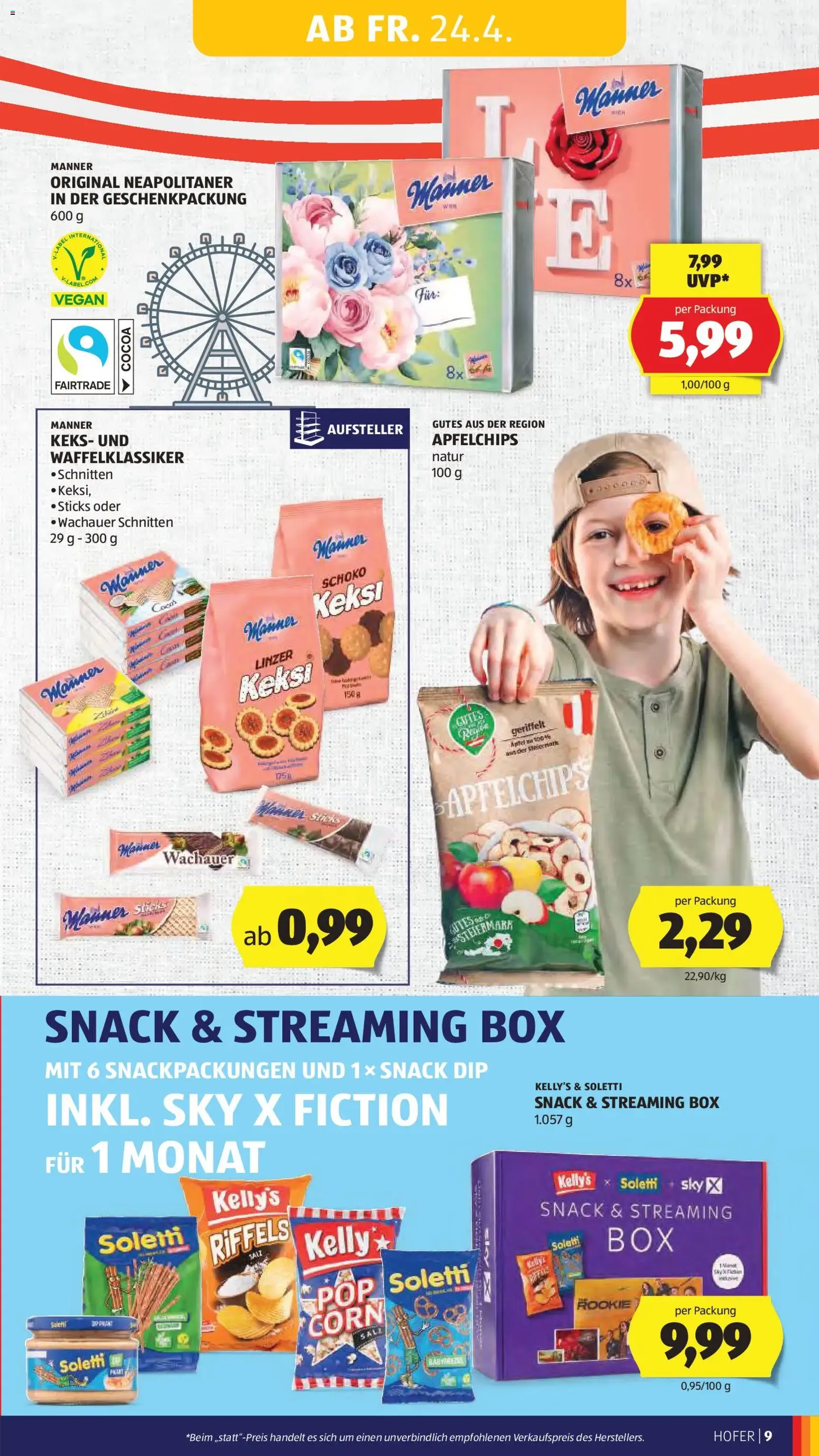 Hofer Flugblatt - Gültiger Prospekt ab 22.04.2026, Seite 11 von insgesamt 41