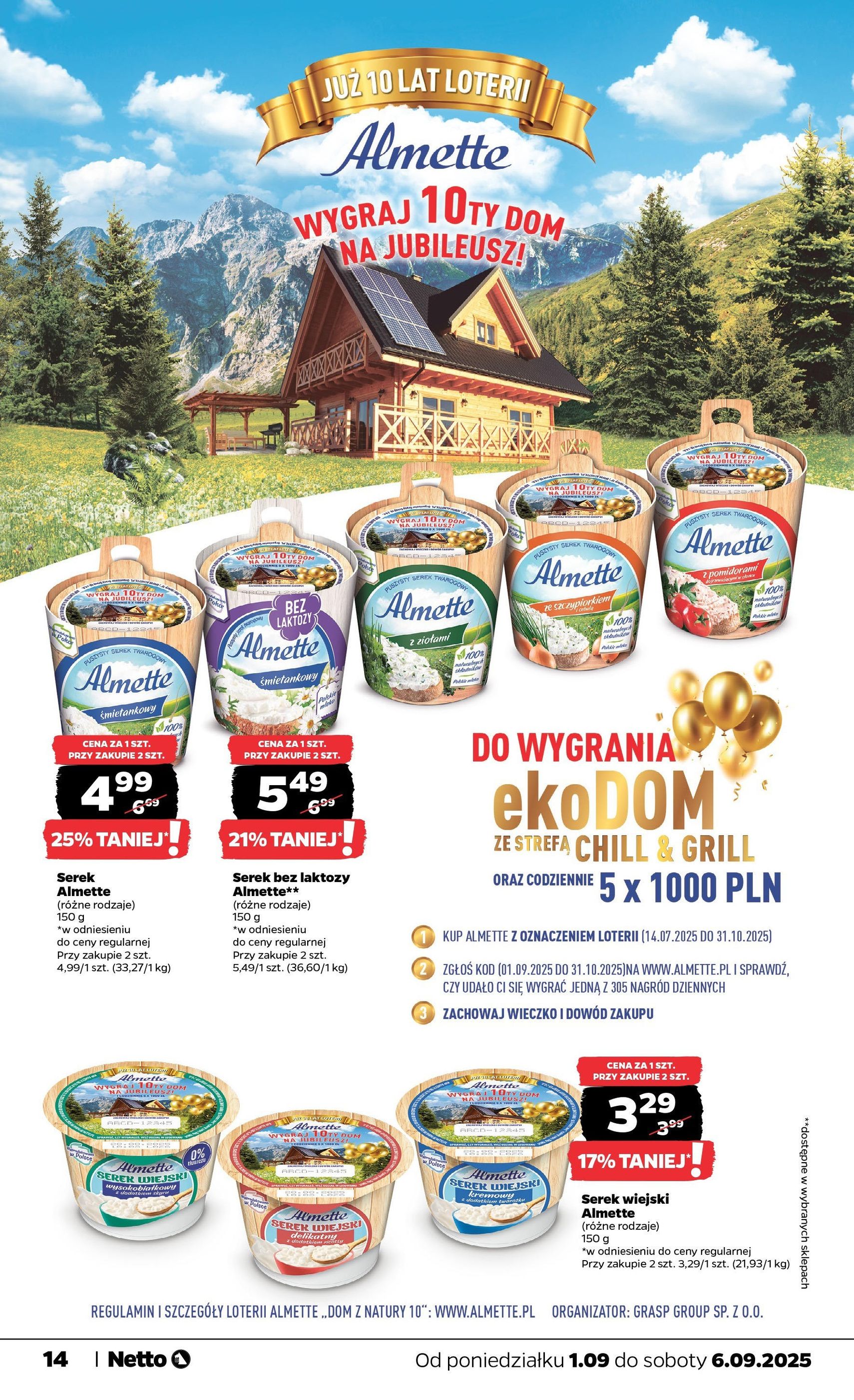 Netto gazetka - Spożywcza - ważny gazetka od 01.09.2025 strona 14 z 31 Netto gazetka - Spożywcza - ważny gazetka od 01.09.2025 strona 14 z 31