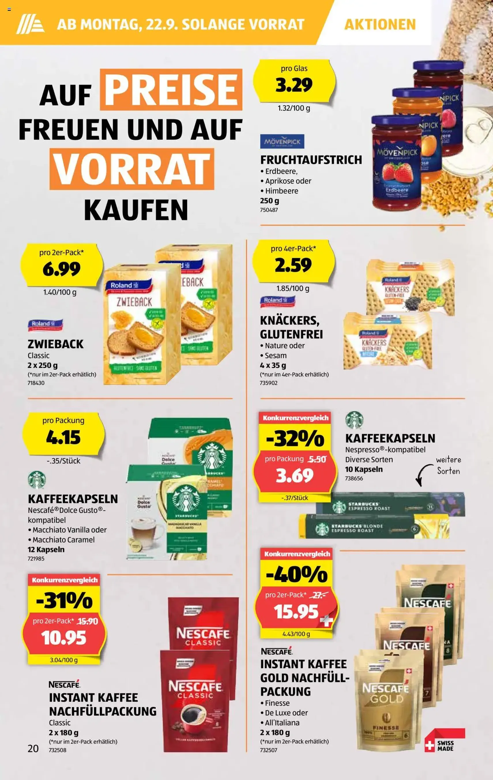 Aldi Aktionen - Gültiger Prospekt ab 18.09.2025, Seite 21 von insgesamt 32