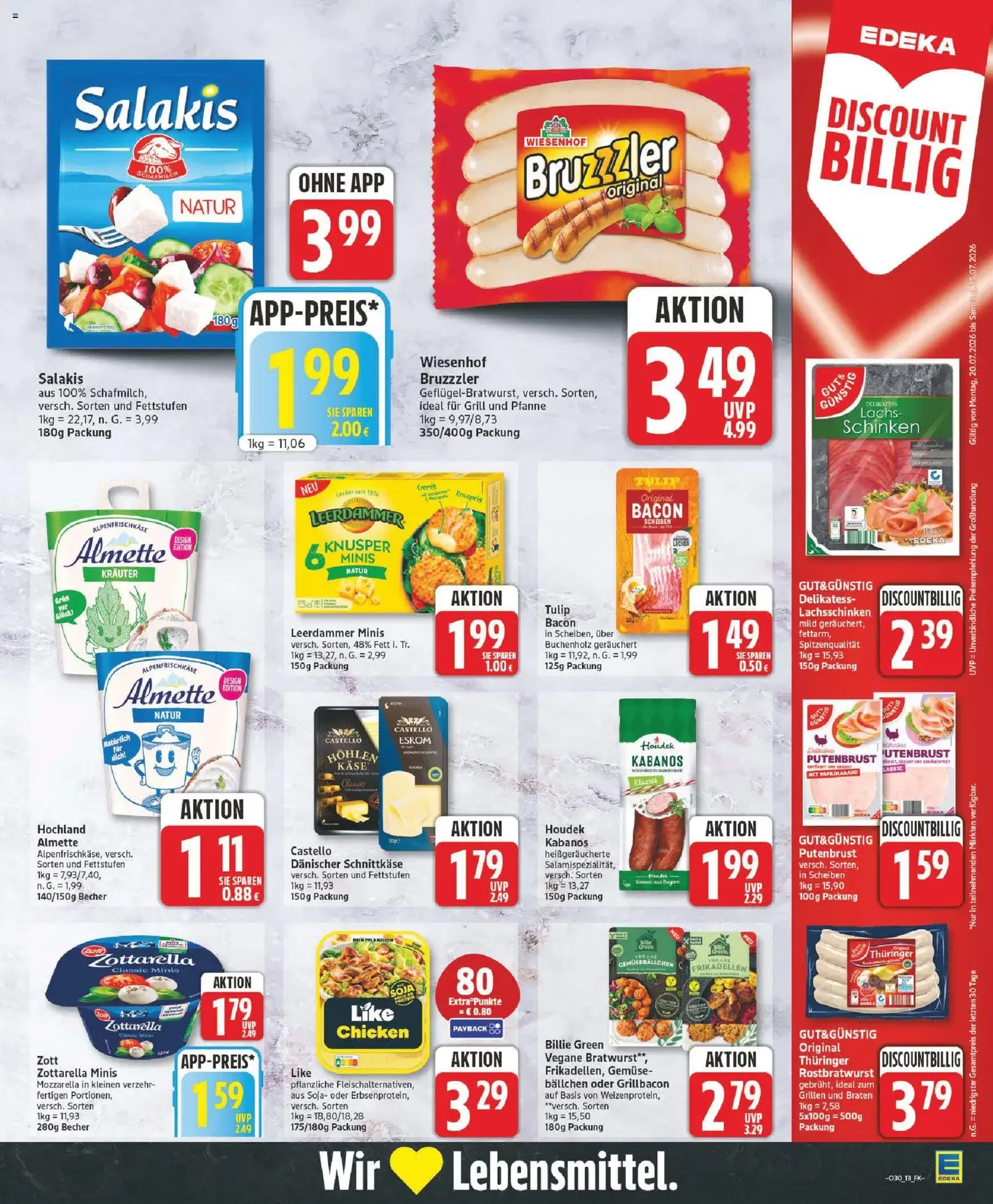 Edeka Prospekt - Gültiger Prospekt ab 20.07.2026, Seite 13 von insgesamt 28
