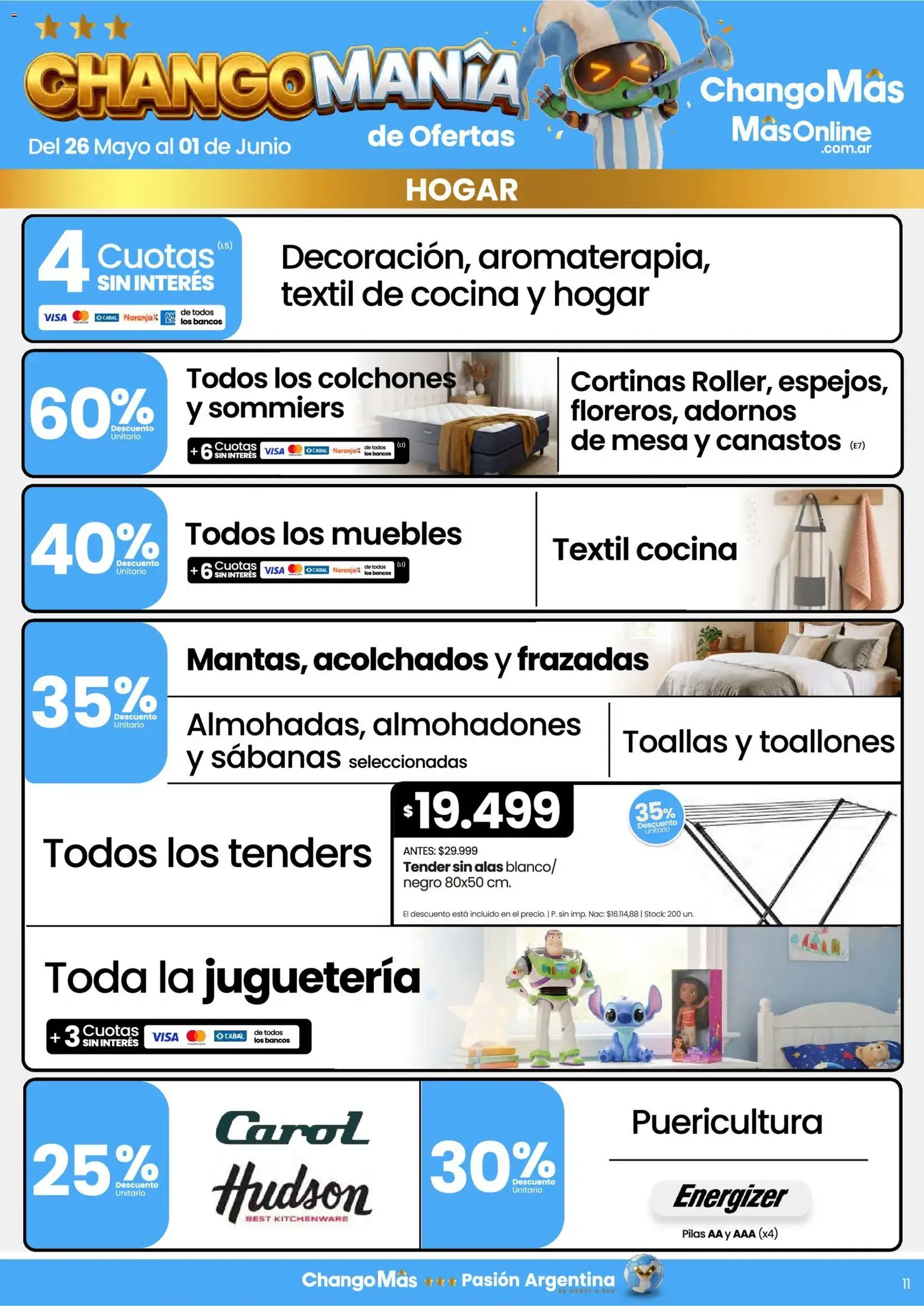 Changomas ofertas - folleto válido desde 26/05/2026 página 11 de 16