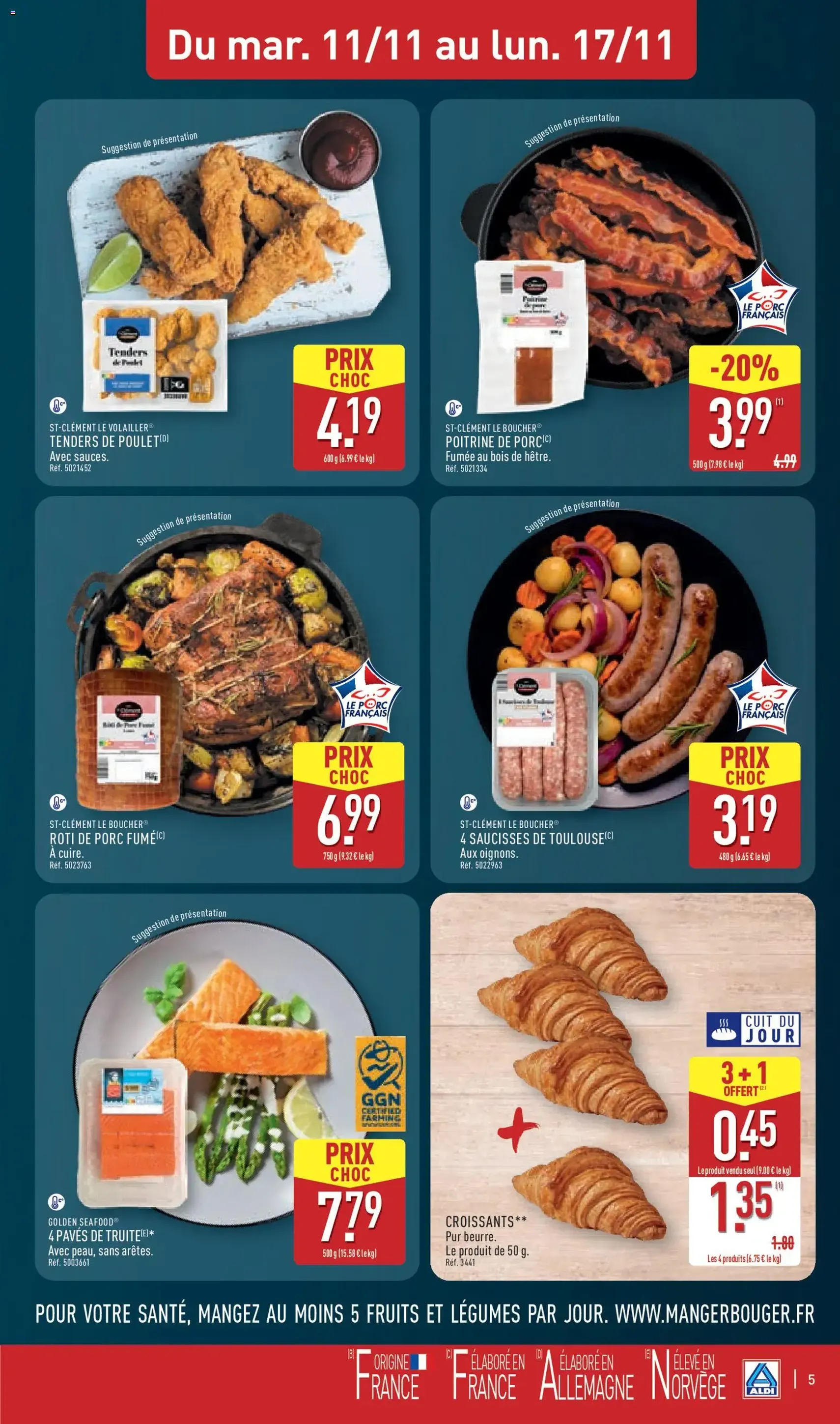 Aldi catalogue semaine 46 - brochure valable à partir du 11/11/2025, page 8 sur 43