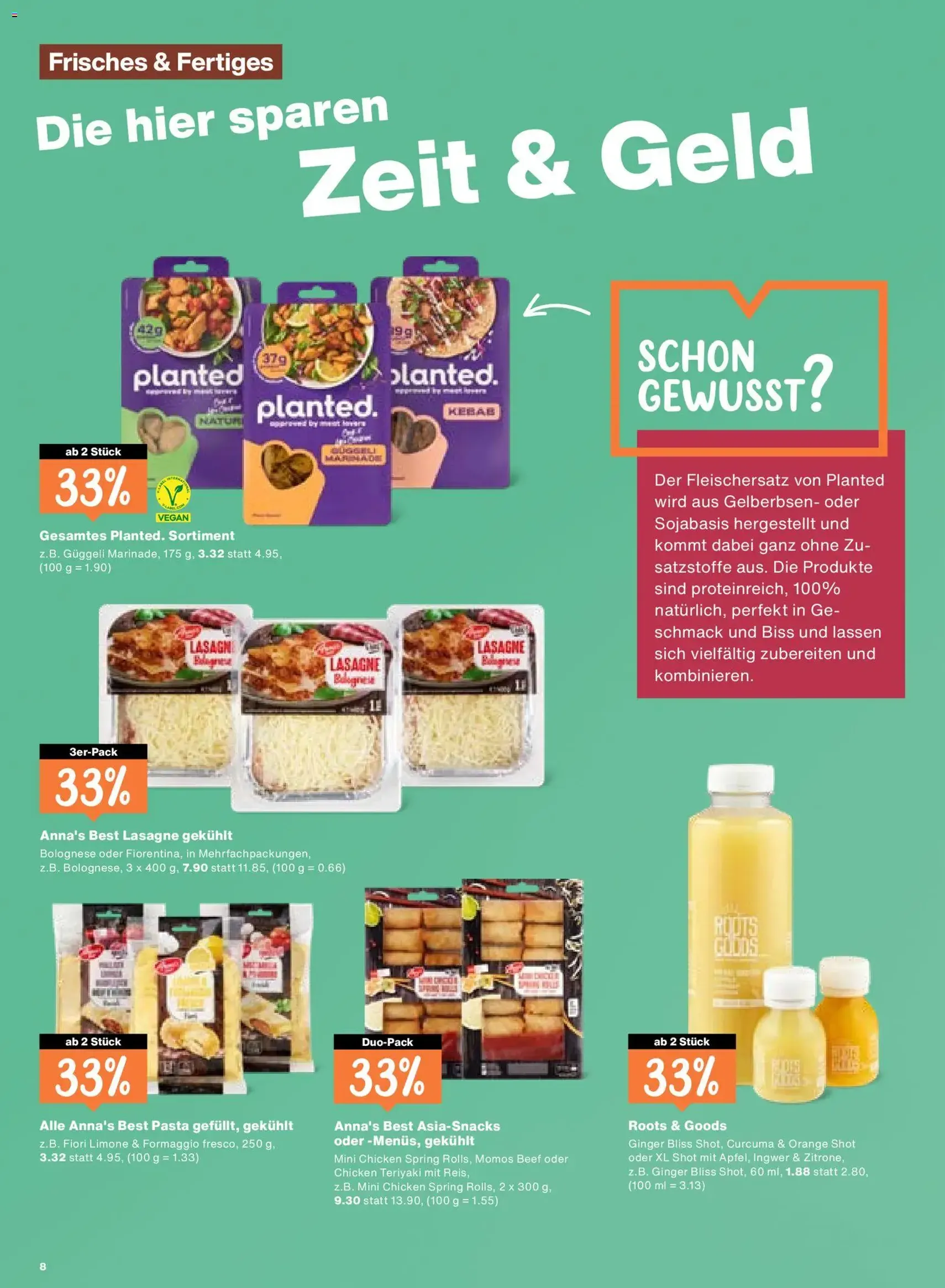 Migros aktionen - Gültiger Prospekt ab 03.09.2026, Seite 8 von insgesamt 20