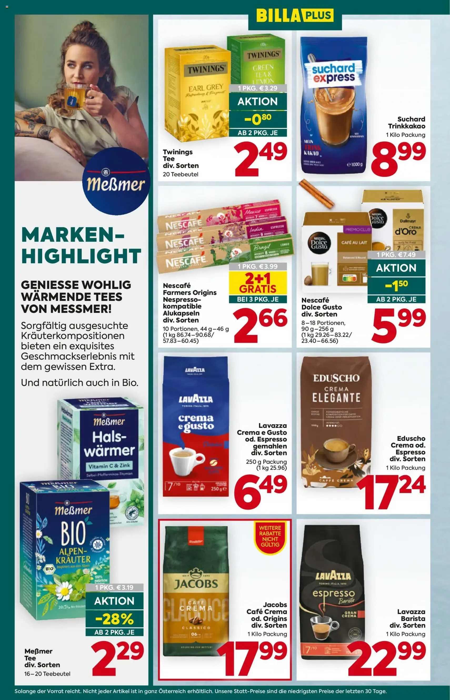 Billa Plus Flugblatt - Gültiger Prospekt ab 29.01.2026, Seite 16 von insgesamt 20