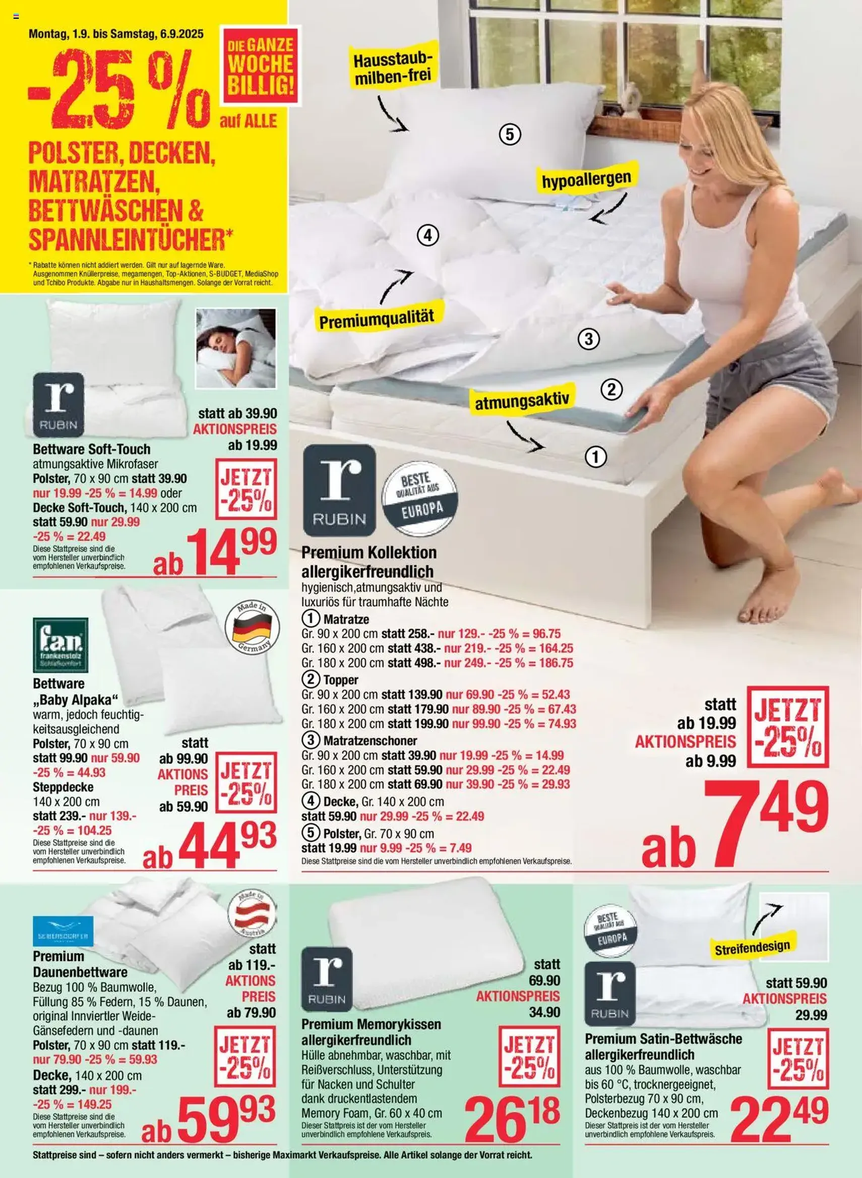 Maximarkt Flugblatt - Gültiger Prospekt ab 01.09.2025, Seite 22 von insgesamt 24 Maximarkt Flugblatt - Gültiger Prospekt ab 01.09.2025, Seite 22 von insgesamt 24