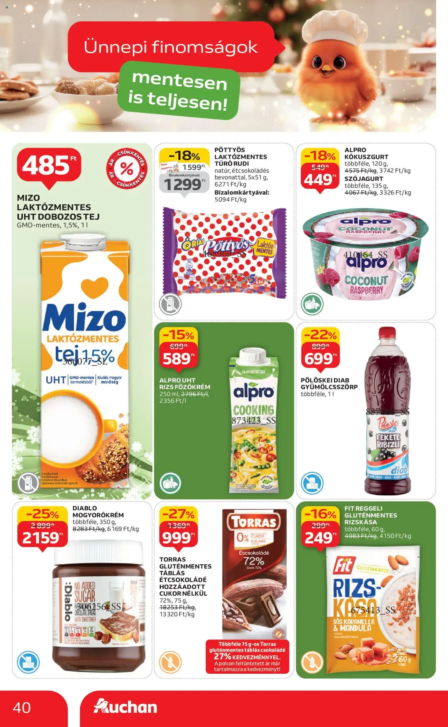 Auchan Akciós újság - 2025.12.04. érvényes szórólap 40 oldal 92 oldalból