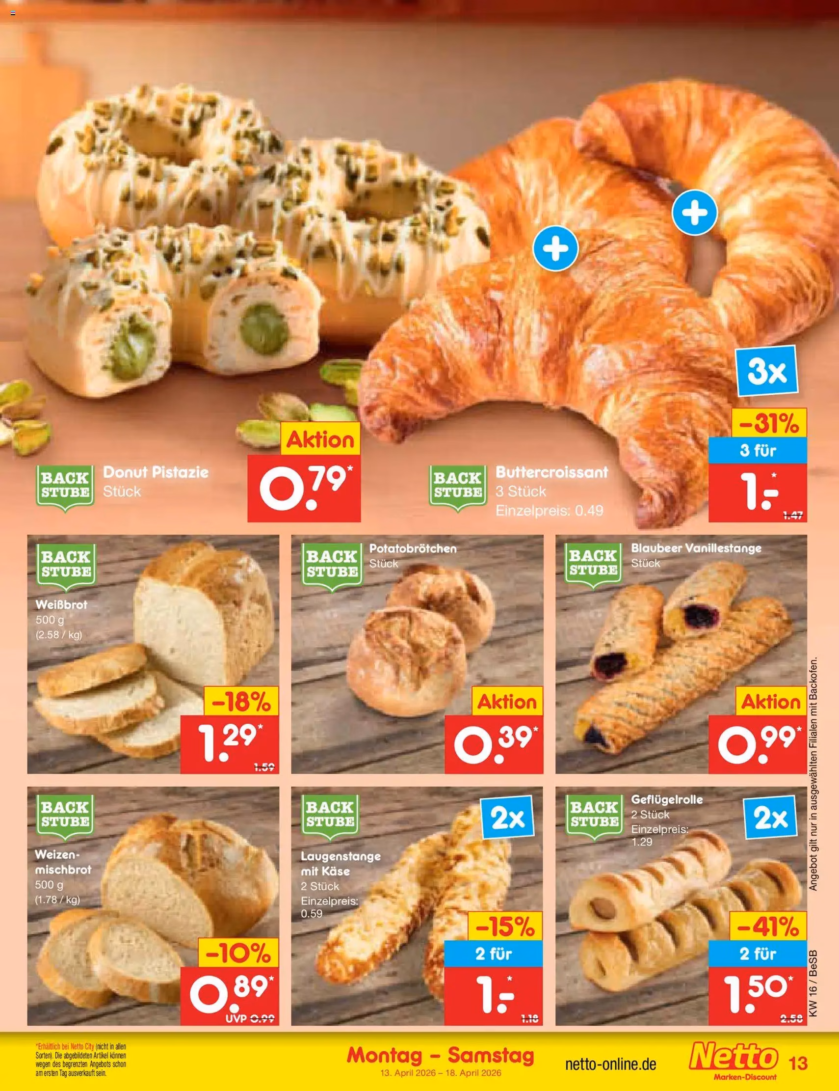 Netto Marken-Discount Prospekt - Gültiger Prospekt ab 13.04.2026, Seite 15 von insgesamt 65