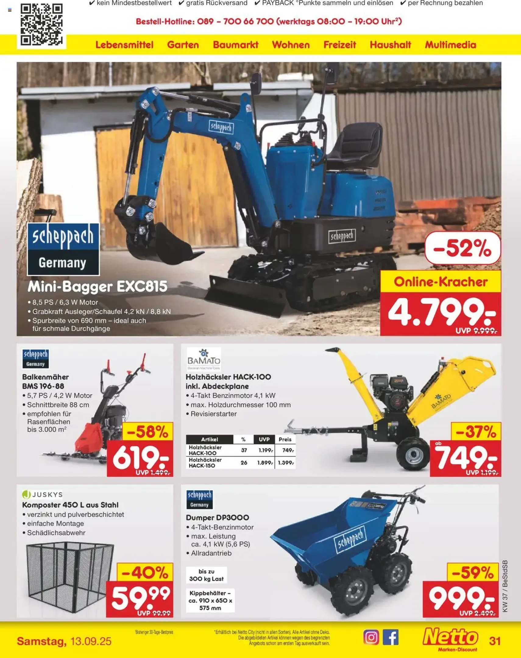 Netto Marken-Discount Prospekt - Gültiger Prospekt ab 08.09.2025, Seite 47 von insgesamt 67 Netto Marken-Discount Prospekt - Gültiger Prospekt ab 08.09.2025, Seite 47 von insgesamt 67