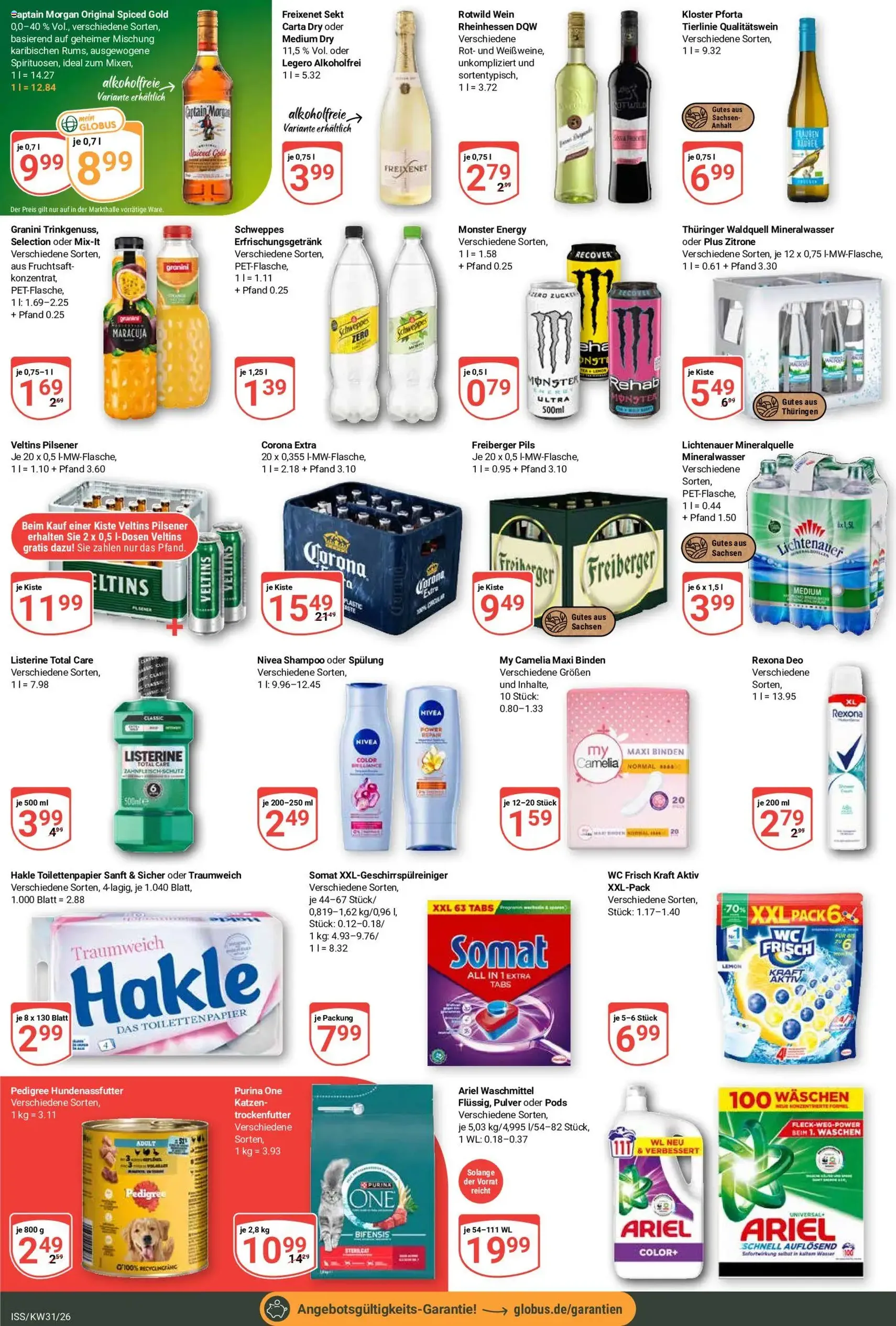 Globus Prospekt - Gültiger Prospekt ab 27.07.2026, Seite 3 von insgesamt 29