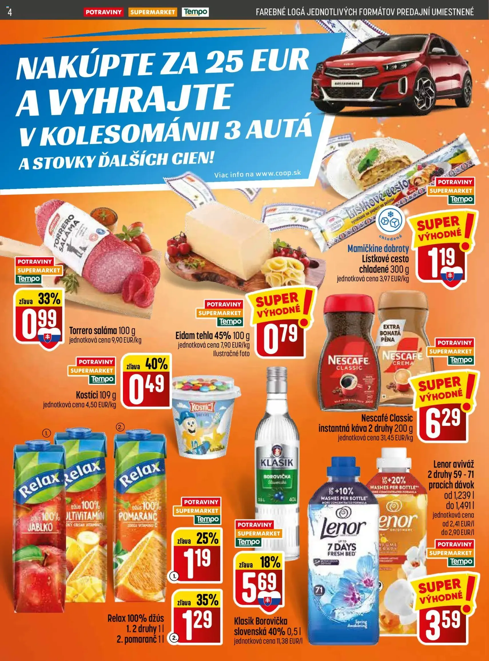 COOP Jednota leták - platný leták od 28.05.2026 strana 4 z 28
