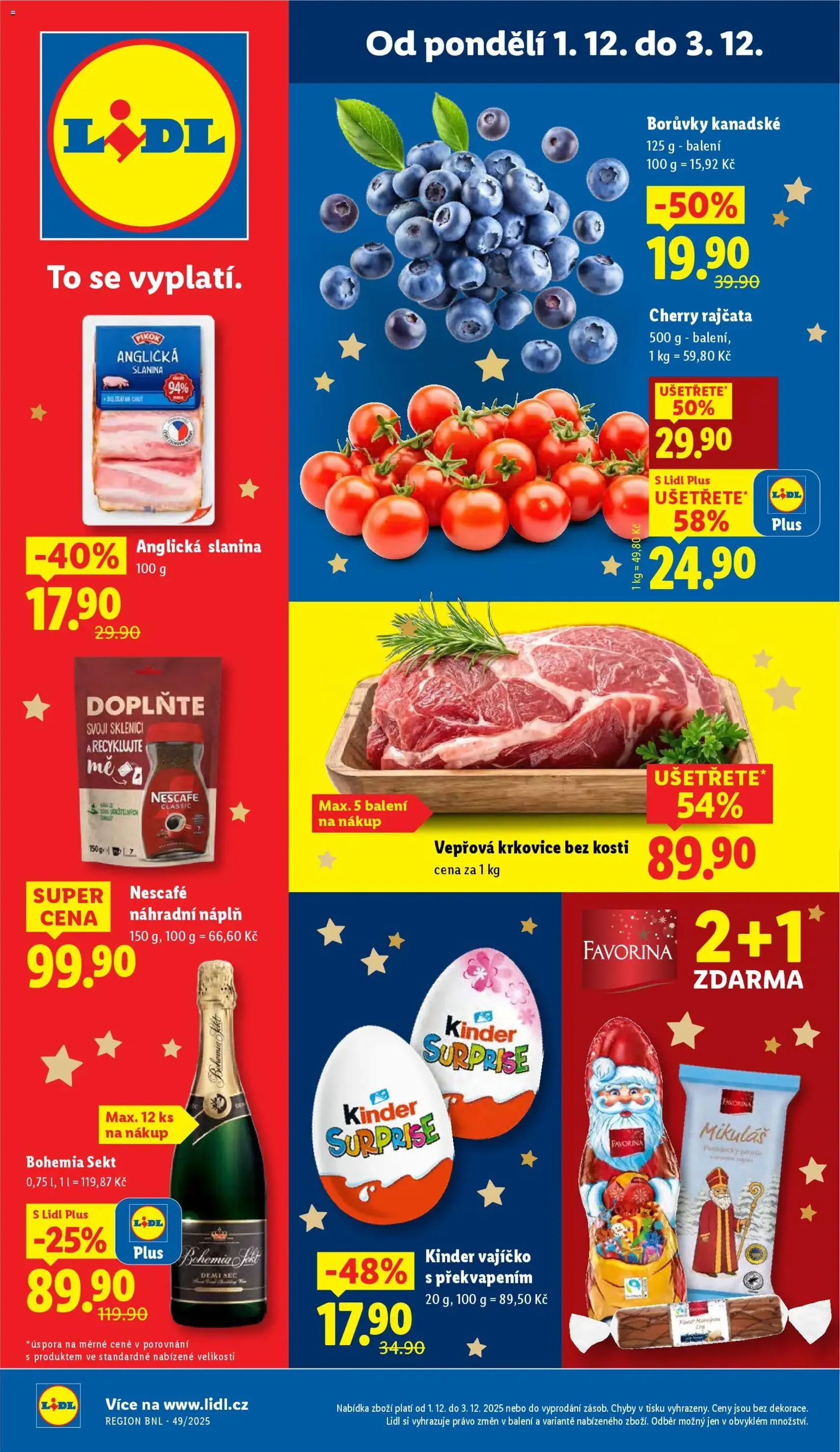 Lidl leták - platný leták od 01.12.2025 strana 1 z 59