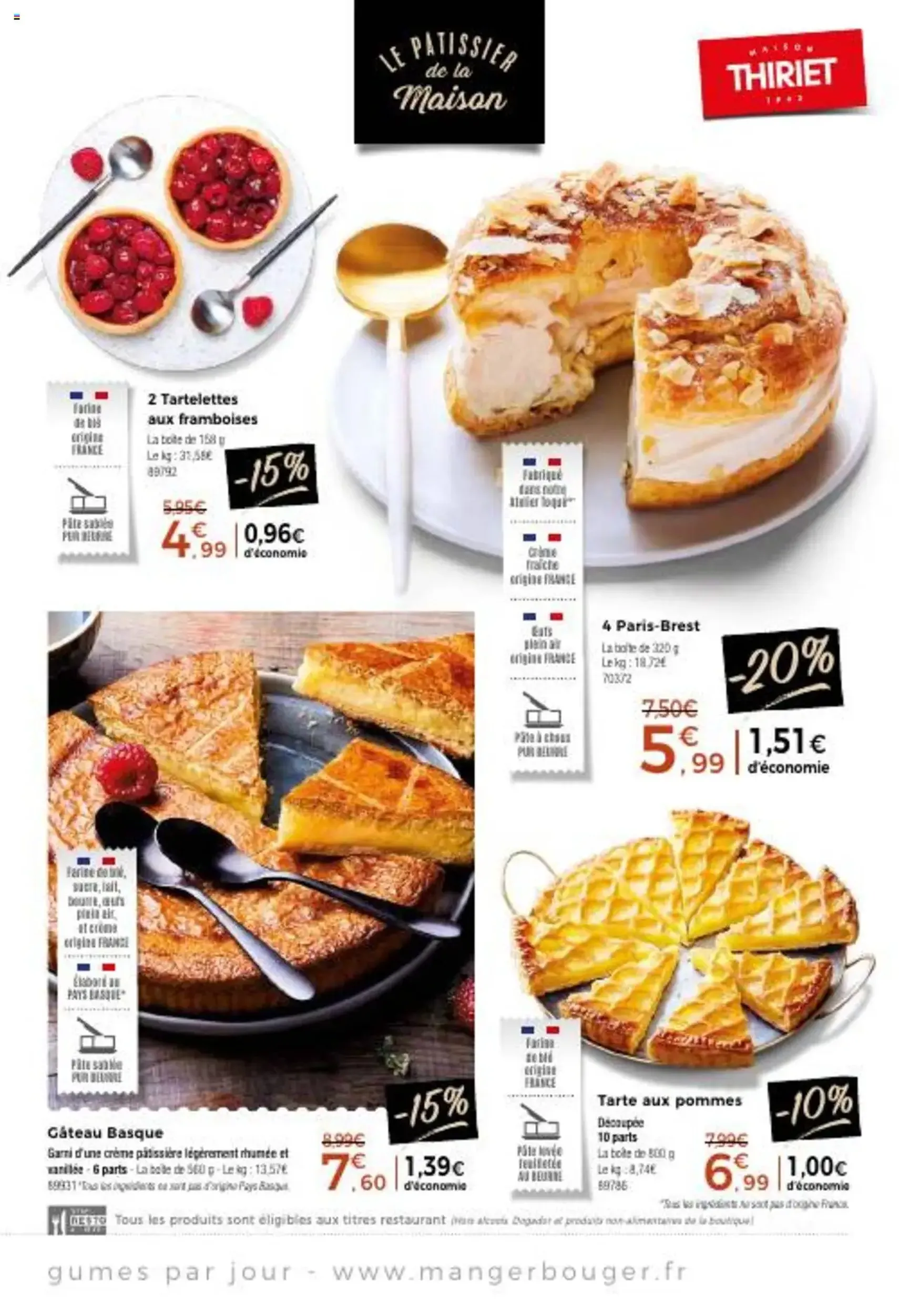 Thiriet catalogue - brochure valable à partir du 25/08/2025, page 15 sur 16 Thiriet catalogue - brochure valable à partir du 25/08/2025, page 15 sur 16