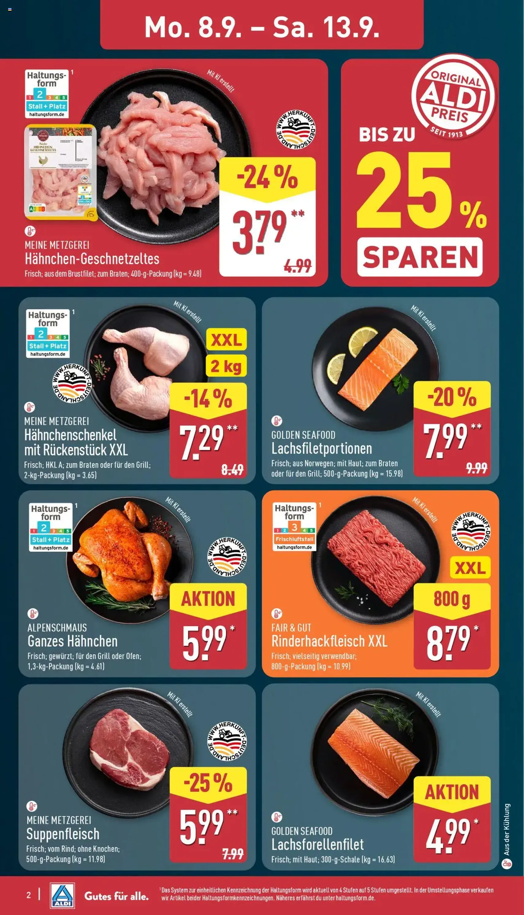 Aldi Prospekt - Gültiger Prospekt ab 08.09.2025, Seite 6 von insgesamt 47 Aldi Prospekt - Gültiger Prospekt ab 08.09.2025, Seite 6 von insgesamt 47