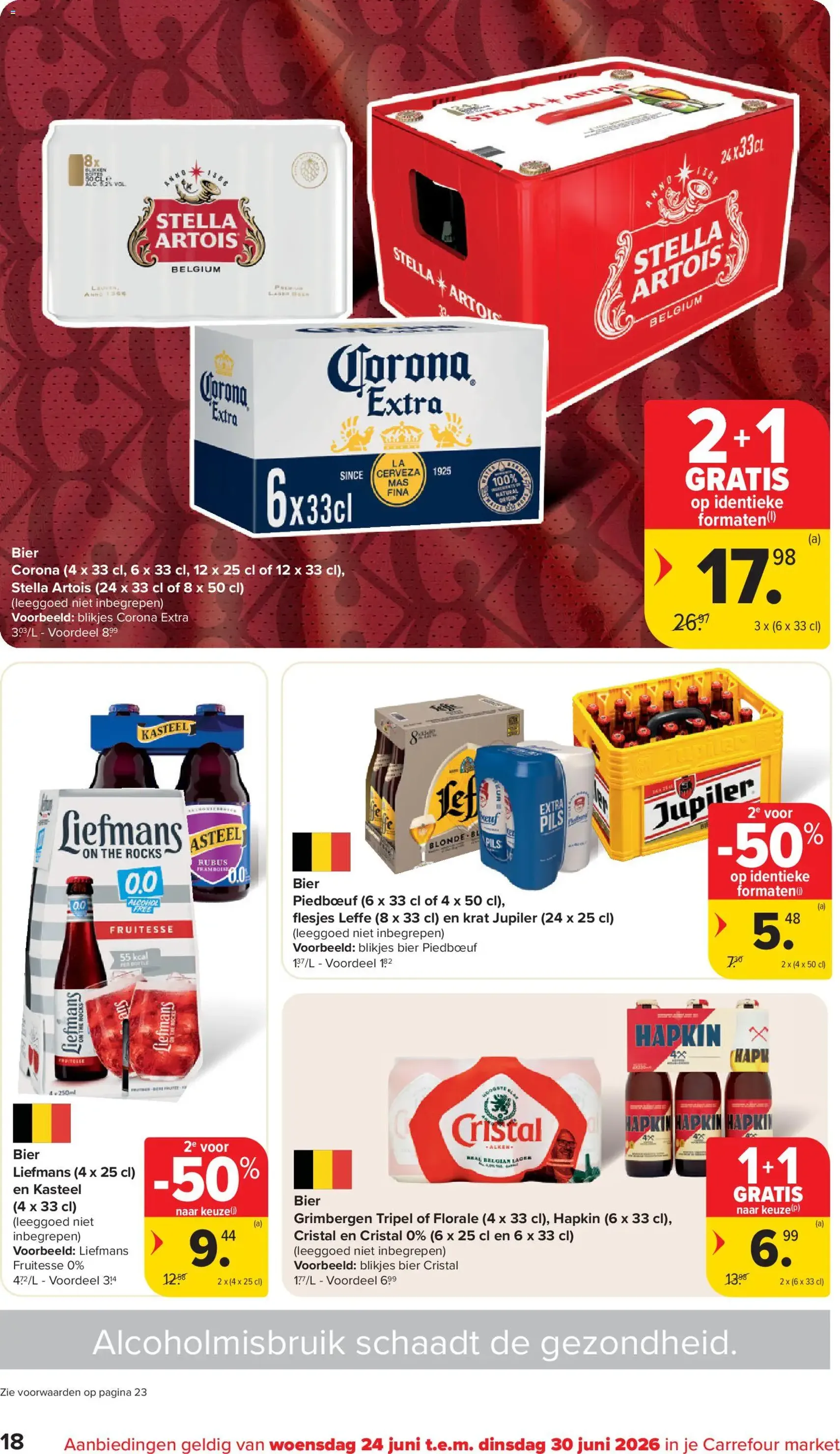 Carrefour market folder week 26 - geldige folder vanaf 24/06/2026 pagina 18 van 24