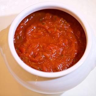 Recipe preview Tomato sauce