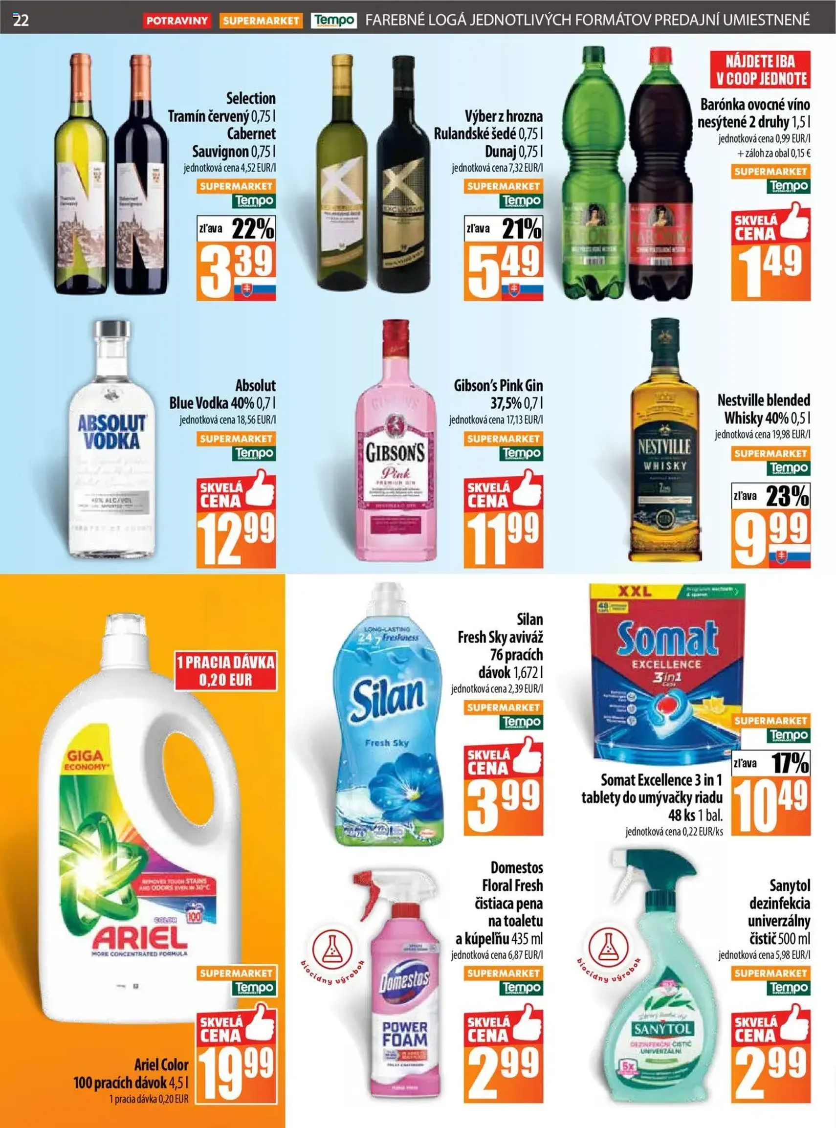 COOP Jednota leták - platný leták od 16.10.2025 strana 22 z 28 COOP Jednota leták - platný leták od 16.10.2025 strana 22 z 28