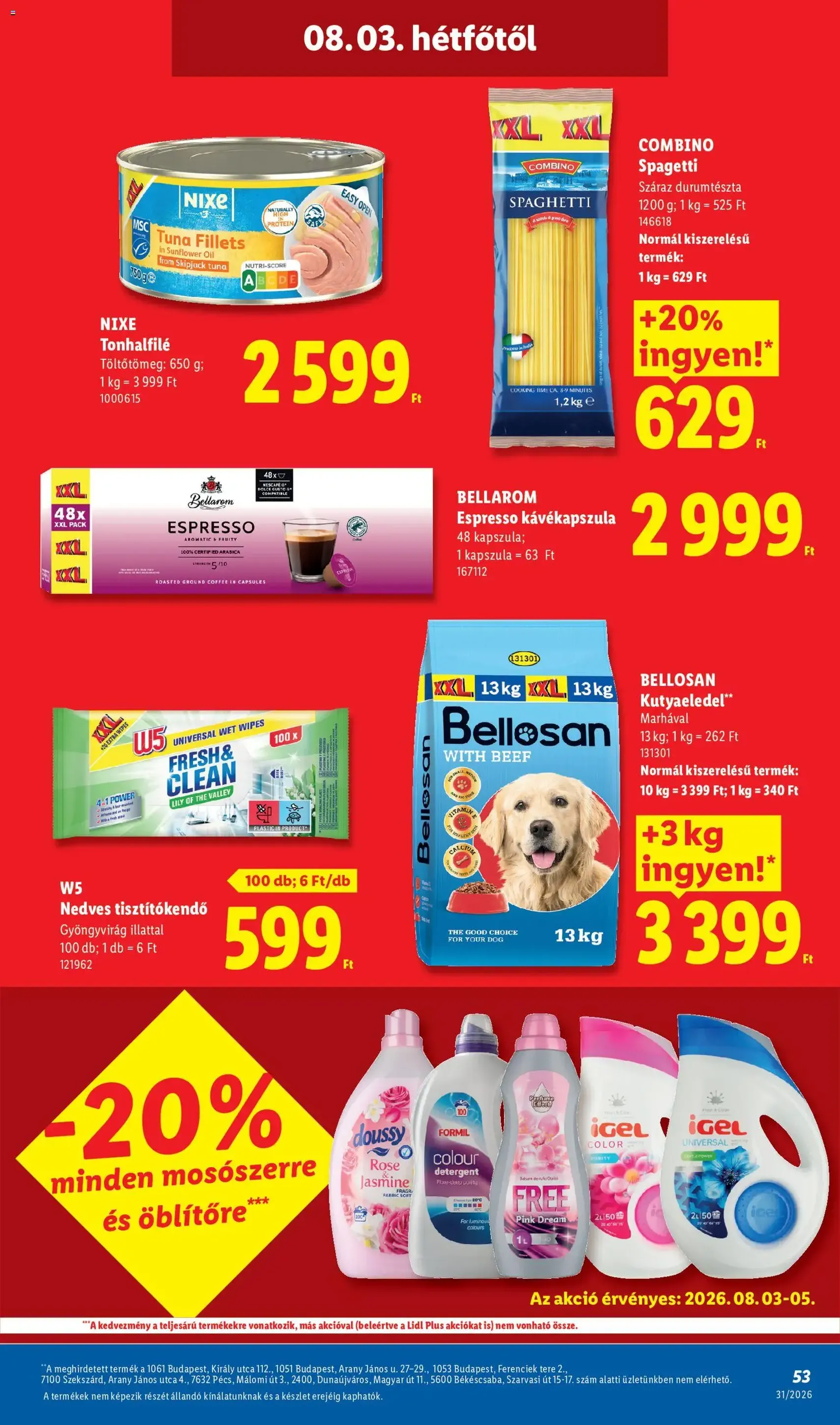 Lidl akciós újság - 2026.07.30. érvényes szórólap 53 oldal 58 oldalból