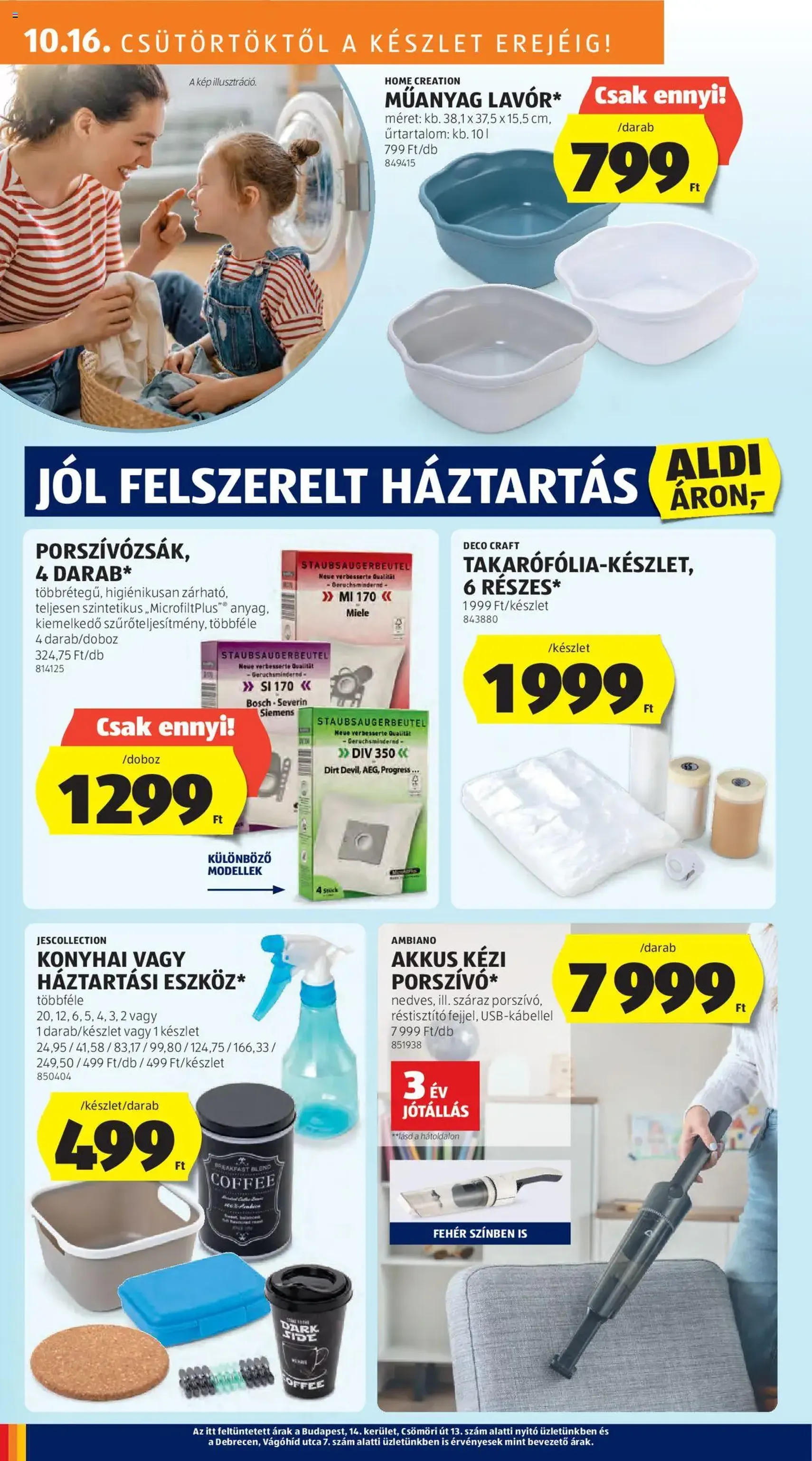 Aldi Akciós újság - 2025.10.16. érvényes szórólap 22 oldal 50 oldalból Aldi Akciós újság - 2025.10.16. érvényes szórólap 22 oldal 50 oldalból