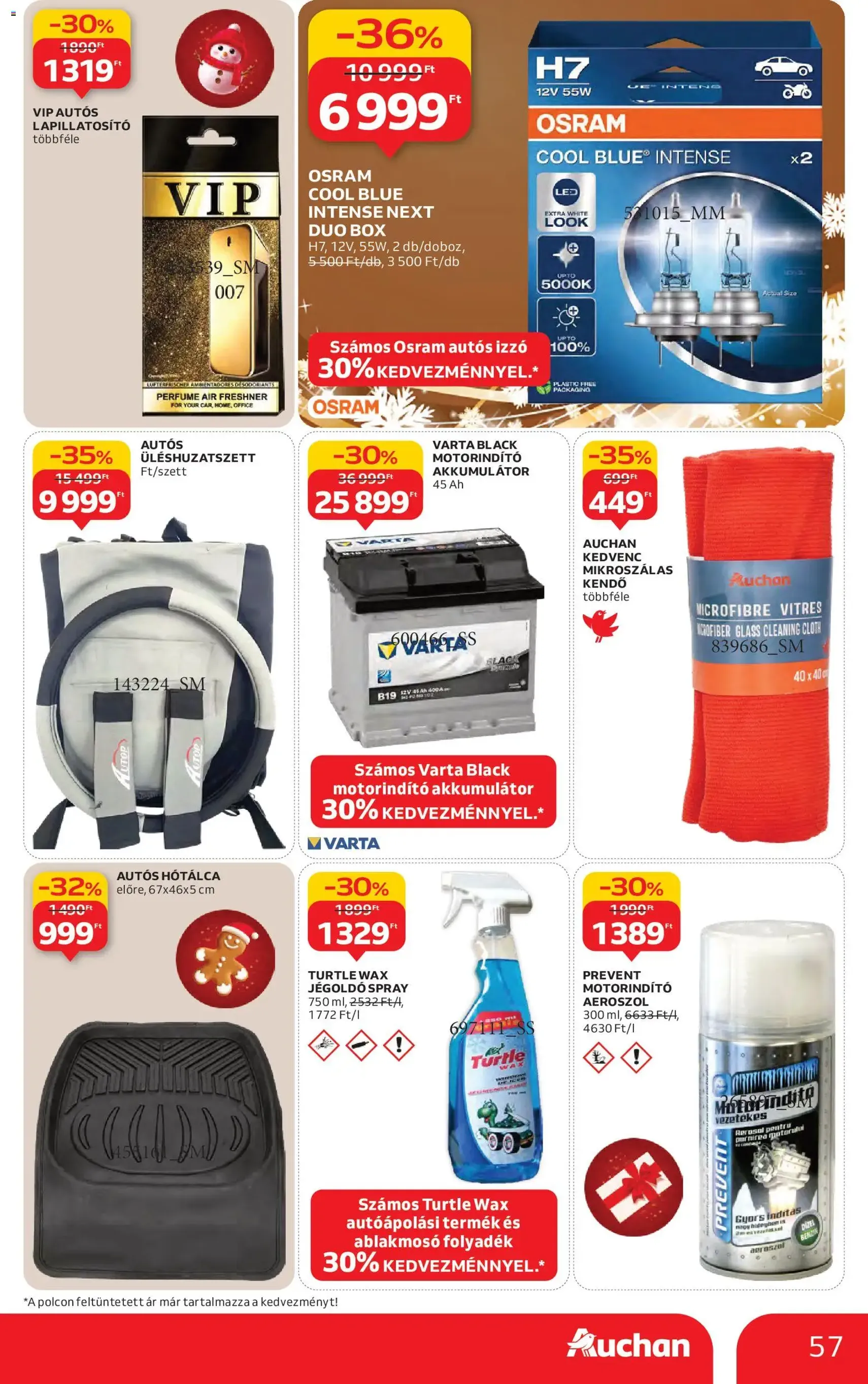 Auchan Akciós újság - 2025.12.11. érvényes szórólap 57 oldal 76 oldalból