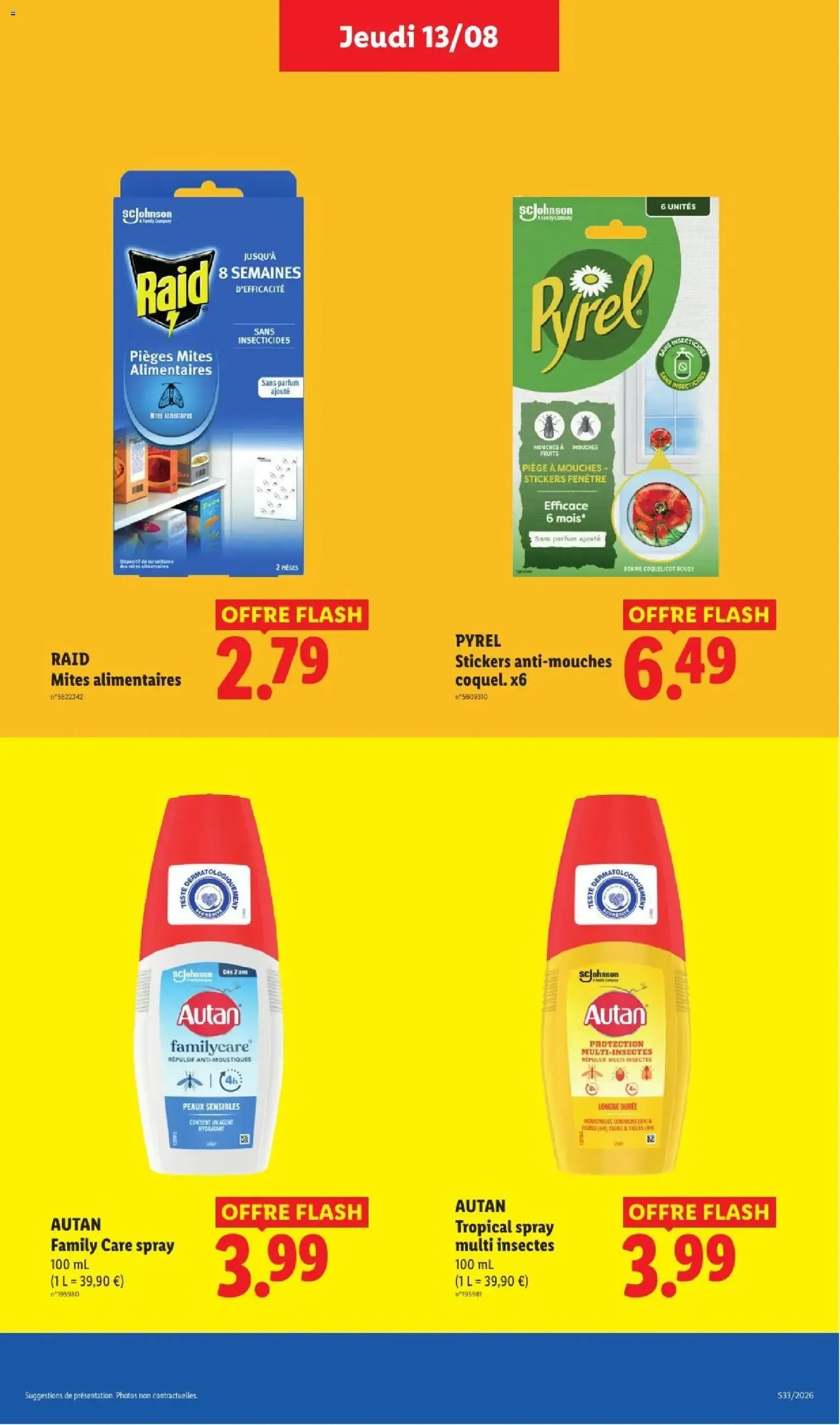LIDL catalogue - brochure valable à partir du 13/08/2026, page 25 sur 61