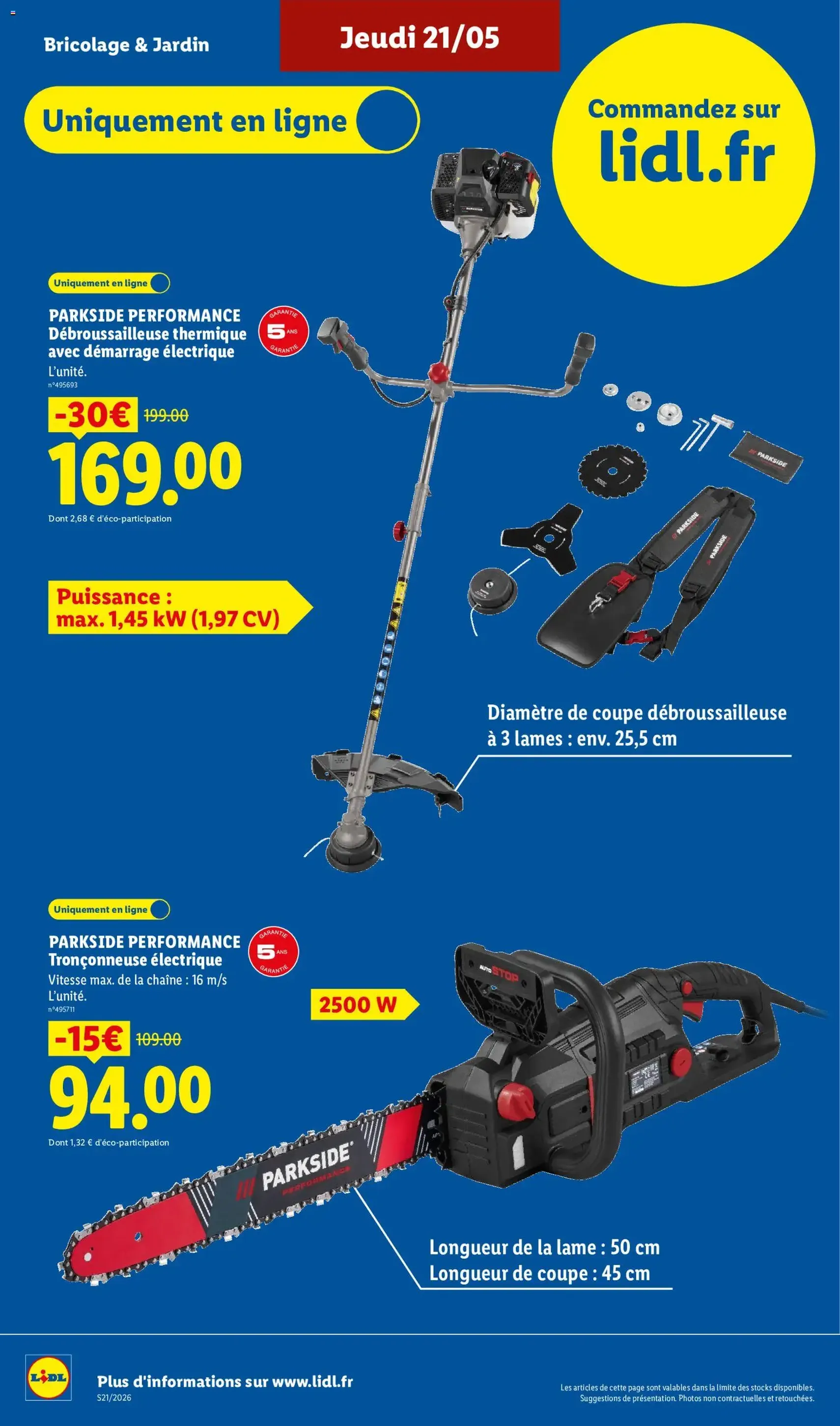 LIDL catalogue - brochure valable à partir du 21/05/2026, page 40 sur 70