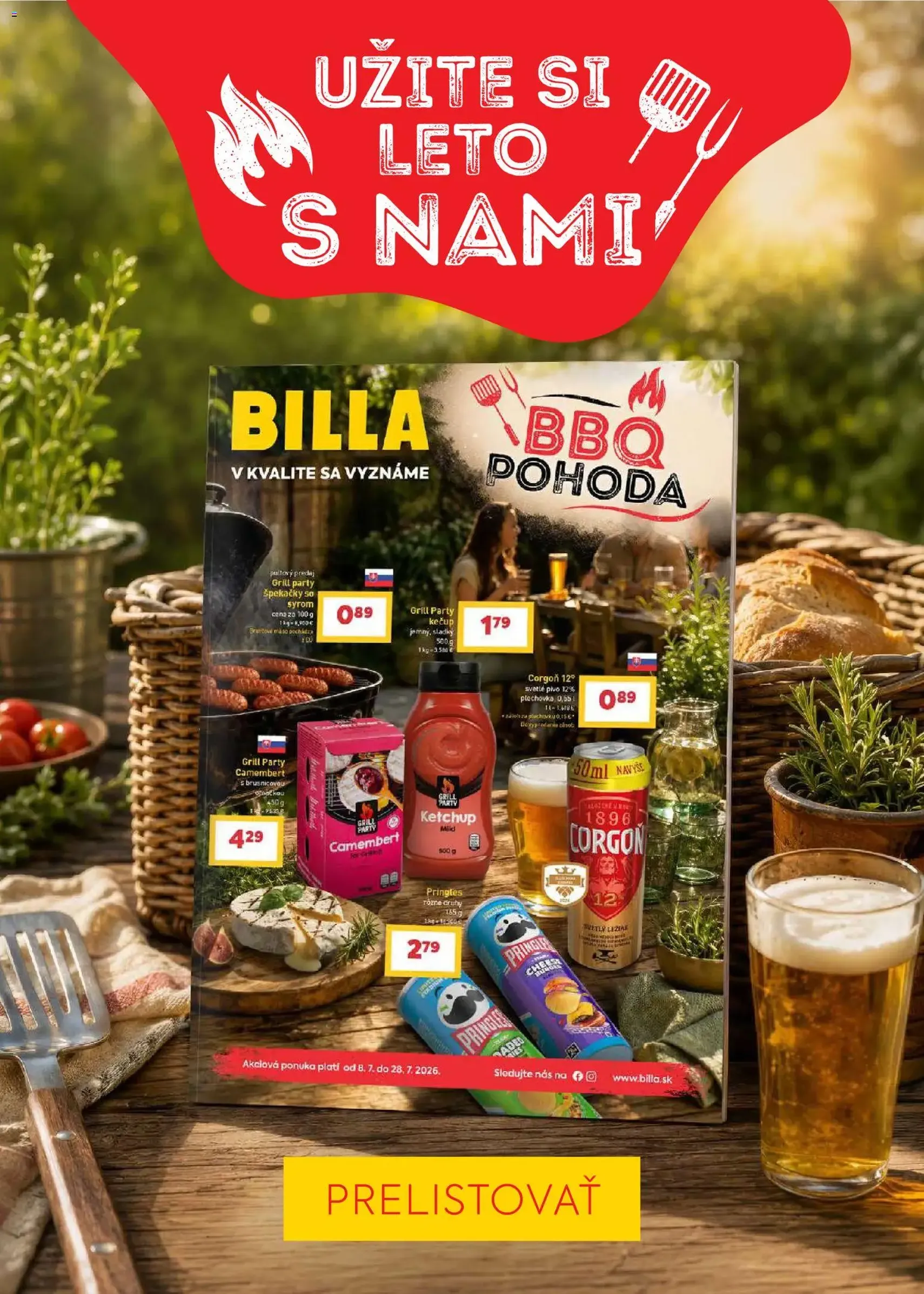 Billa leták - platný leták od 08.07.2026 strana 28 z 31