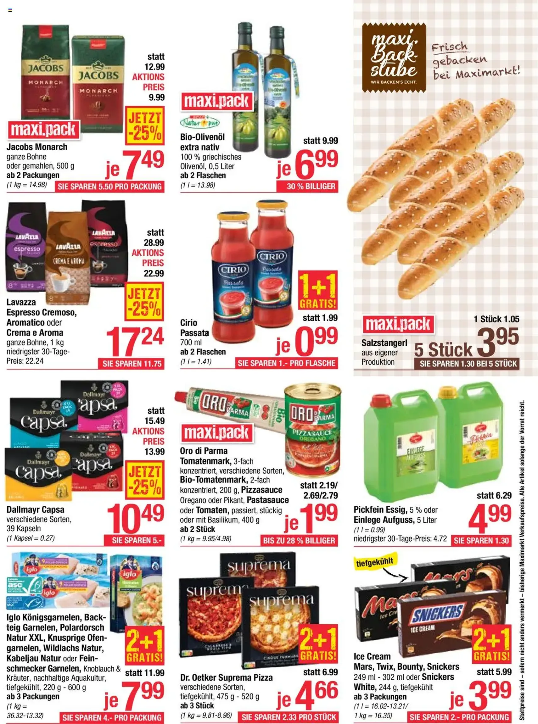 Maximarkt Flugblatt - Gültiger Prospekt ab 08.09.2025, Seite 7 von insgesamt 20 Maximarkt Flugblatt - Gültiger Prospekt ab 08.09.2025, Seite 7 von insgesamt 20