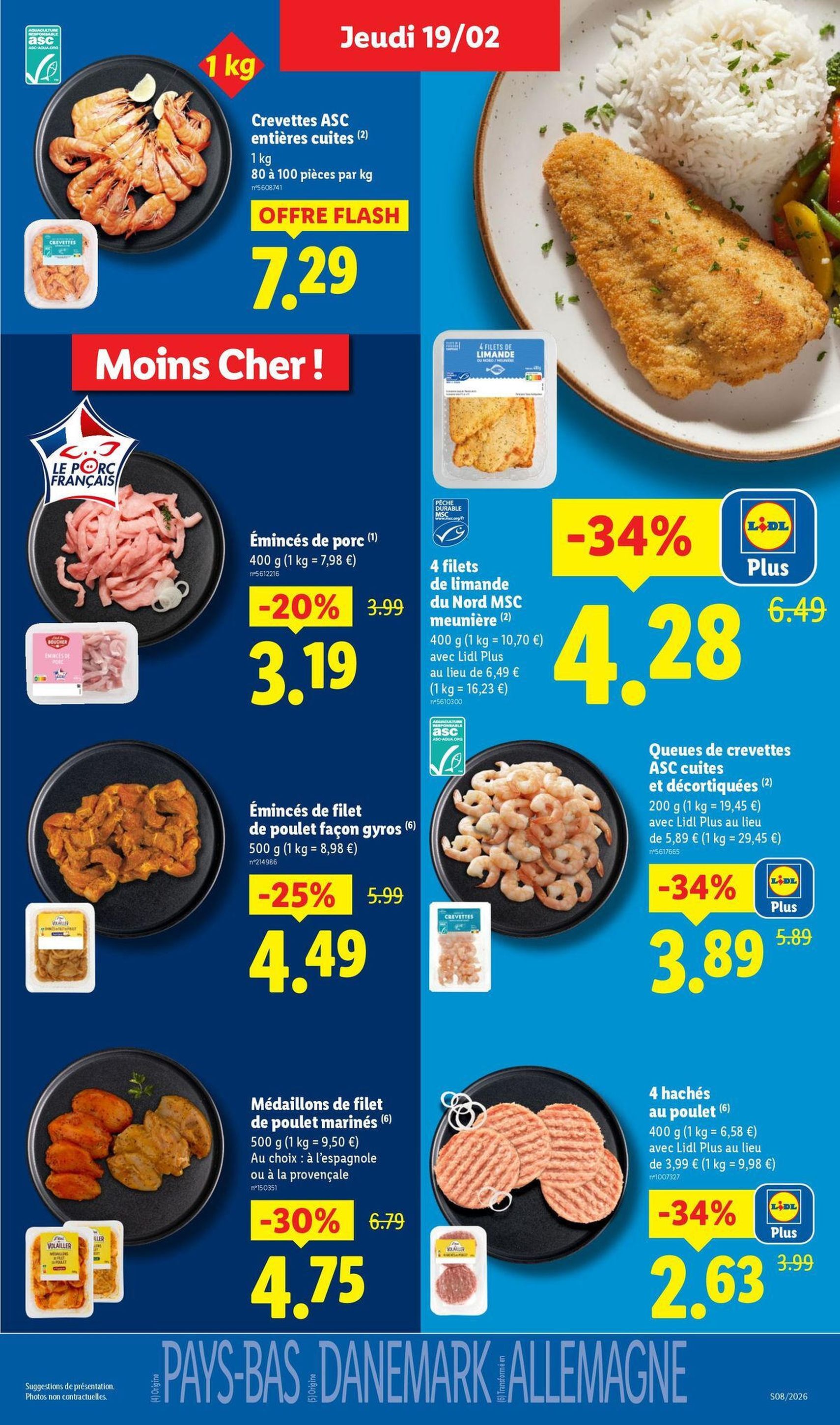 LIDL catalogue semaine 8 - brochure valable à partir du 19/02/2026, page 7 sur 77