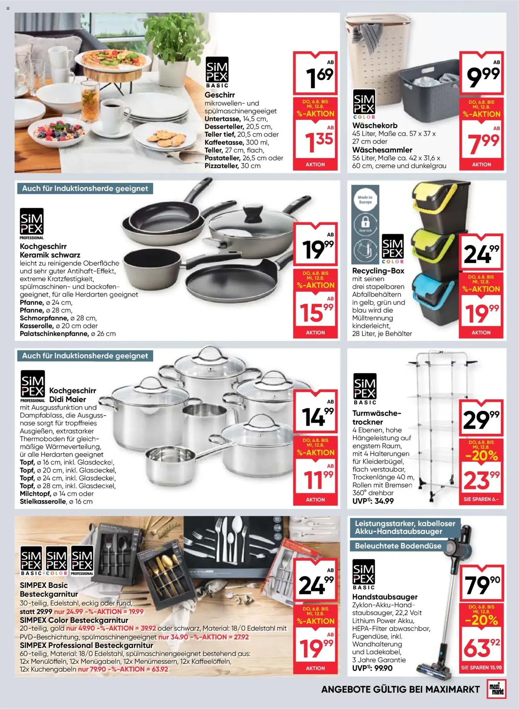 Maximarkt Flugblatt - Gültiger Prospekt ab 06.08.2026, Seite 17 von insgesamt 24