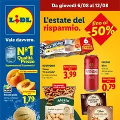 Lidl volantino - anteprima volantino valido dal 06/08/2026