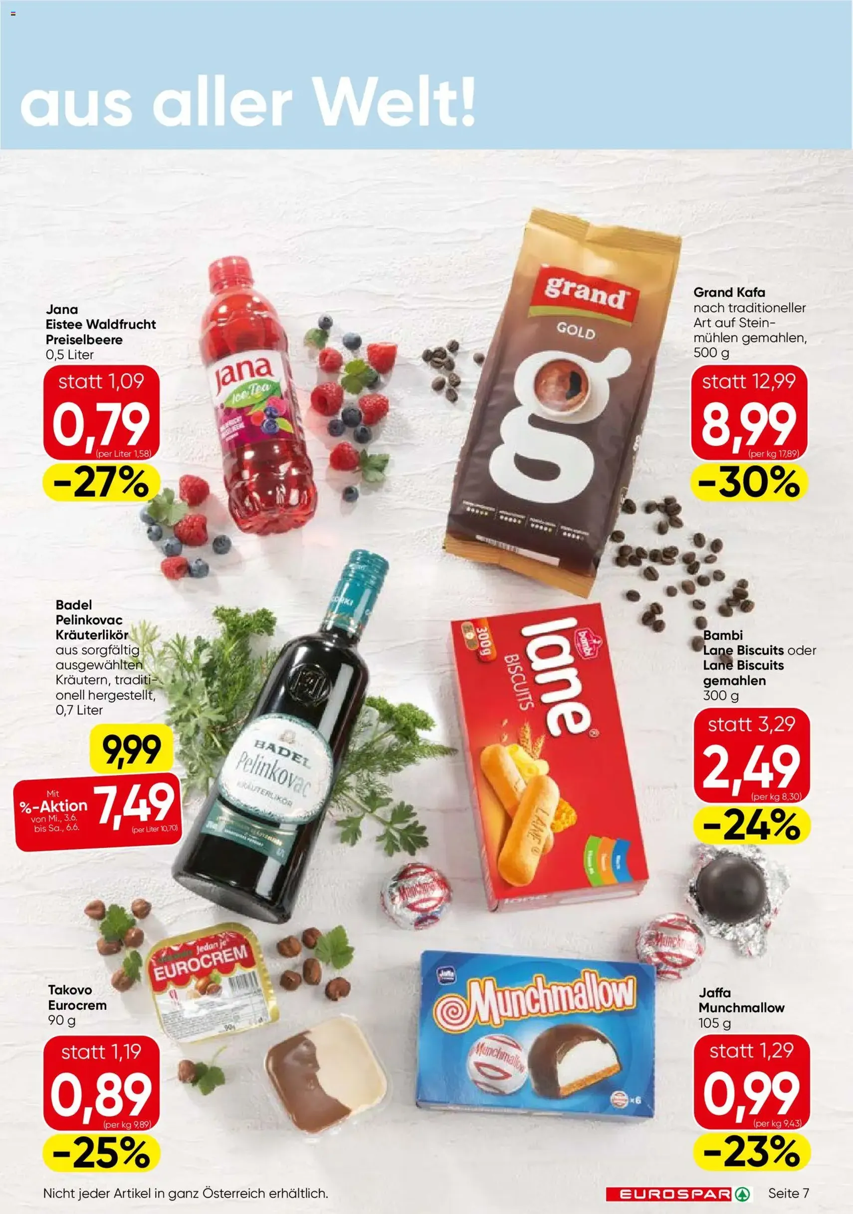Eurospar Flugblatt - Gültiger Prospekt ab 03.06.2026, Seite 7 von insgesamt 16