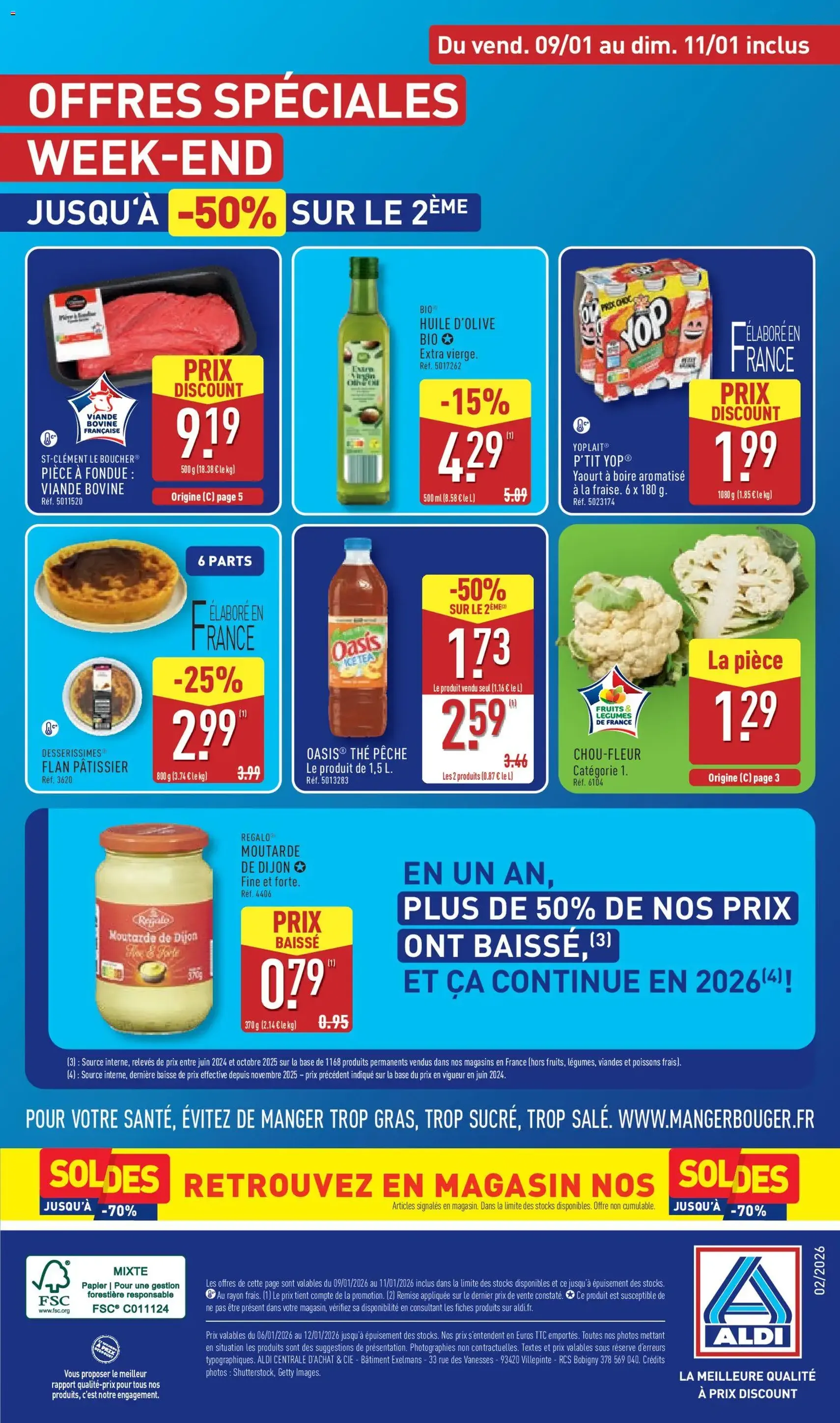 Aldi - Catalogue de la semaine 2 - brochure valable à partir du 06/01/2026, page 44 sur 45
