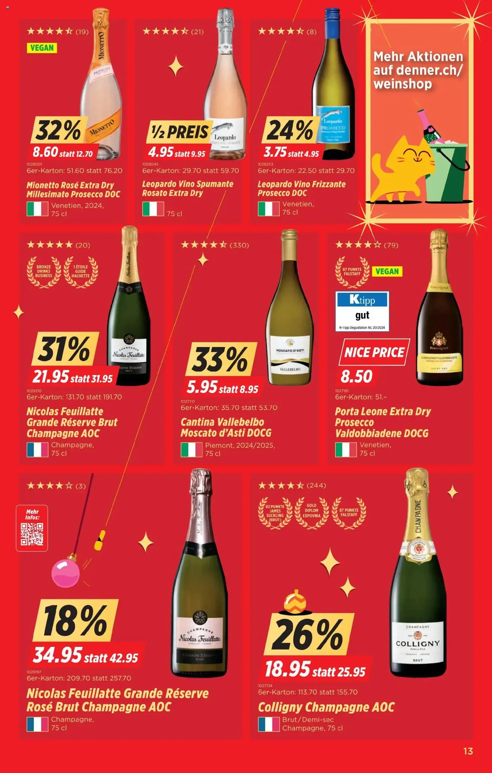 Denner Aktionen - Gültiger Prospekt ab 25.11.2025, Seite 13 von insgesamt 24