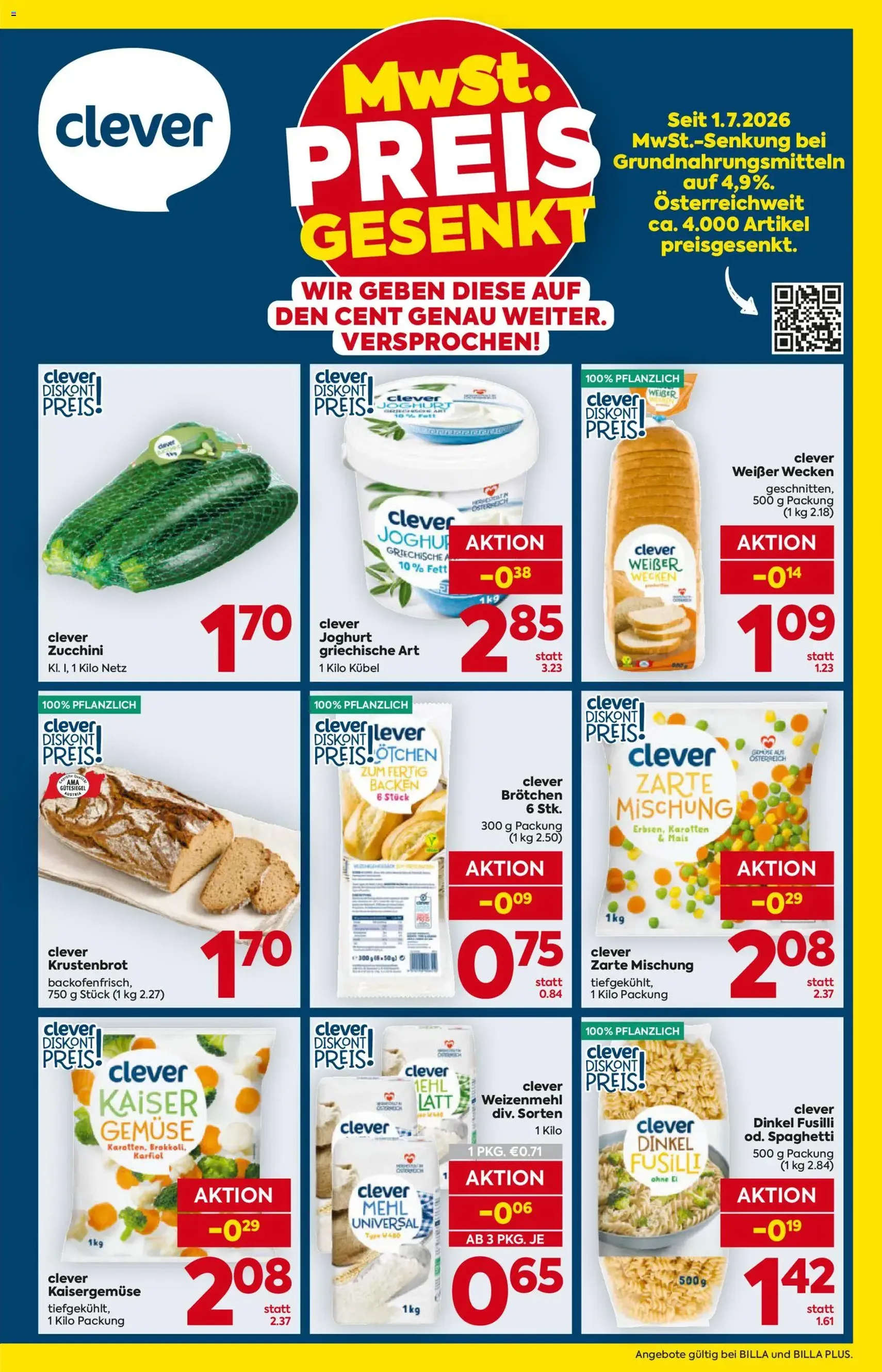 Billa - Flugblatt - Gültiger Prospekt ab 16.07.2026, Seite 3 von insgesamt 16