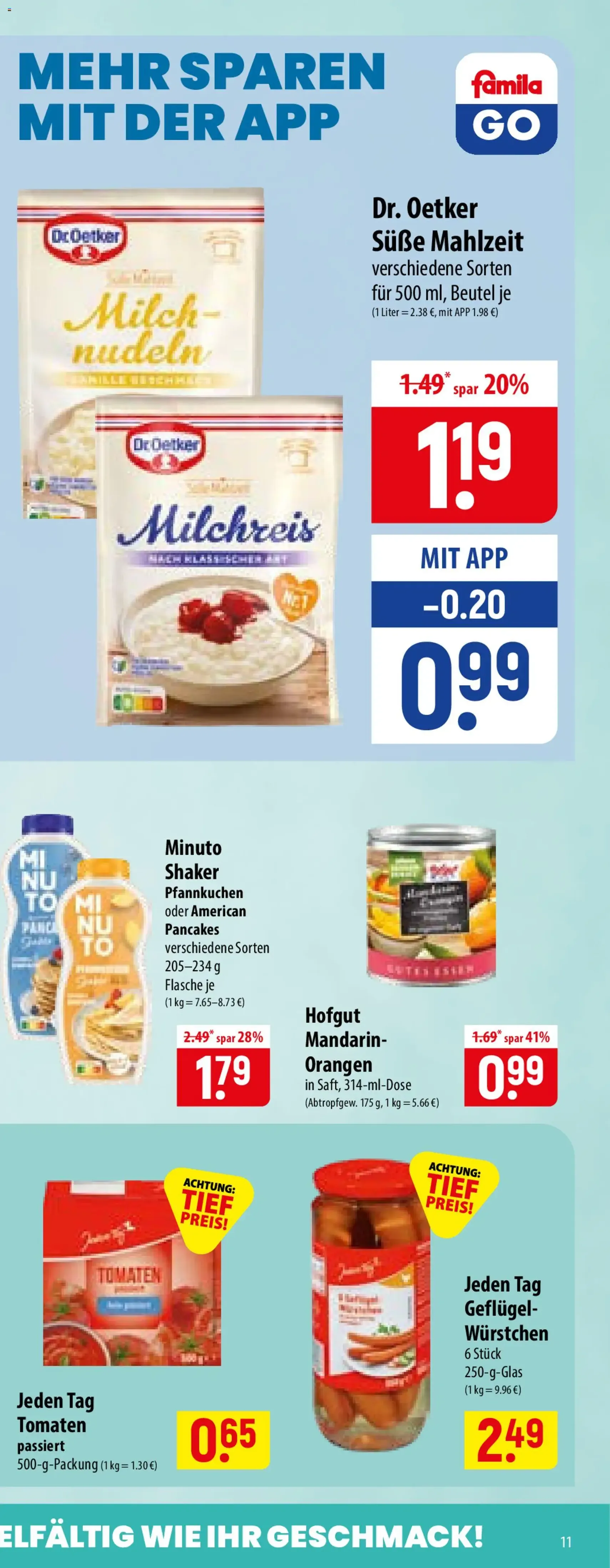 Famila Prospekt - Gültiger Prospekt ab 13.07.2026, Seite 21 von insgesamt 46