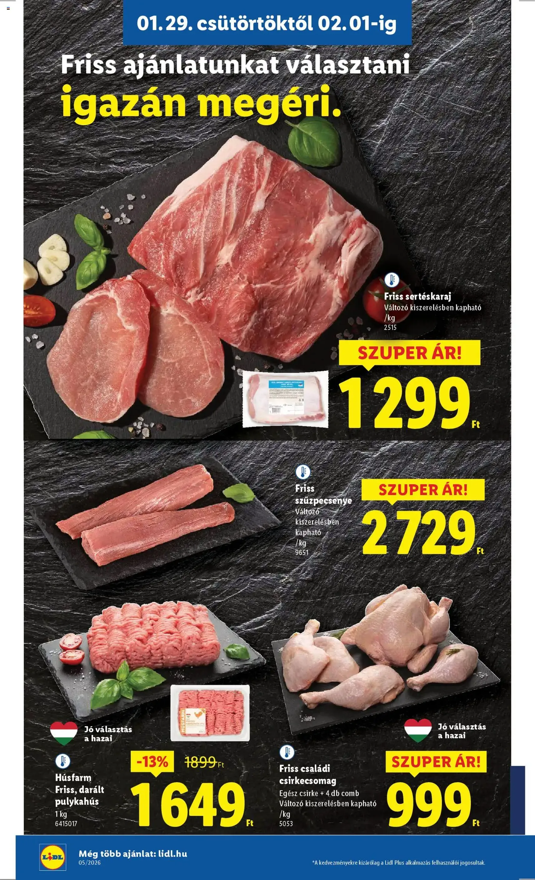 Lidl Akciós újság - 2026.01.29. érvényes szórólap 6 oldal 54 oldalból