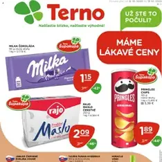 Terno leták - náhľad letáku platný od 09.10.2025