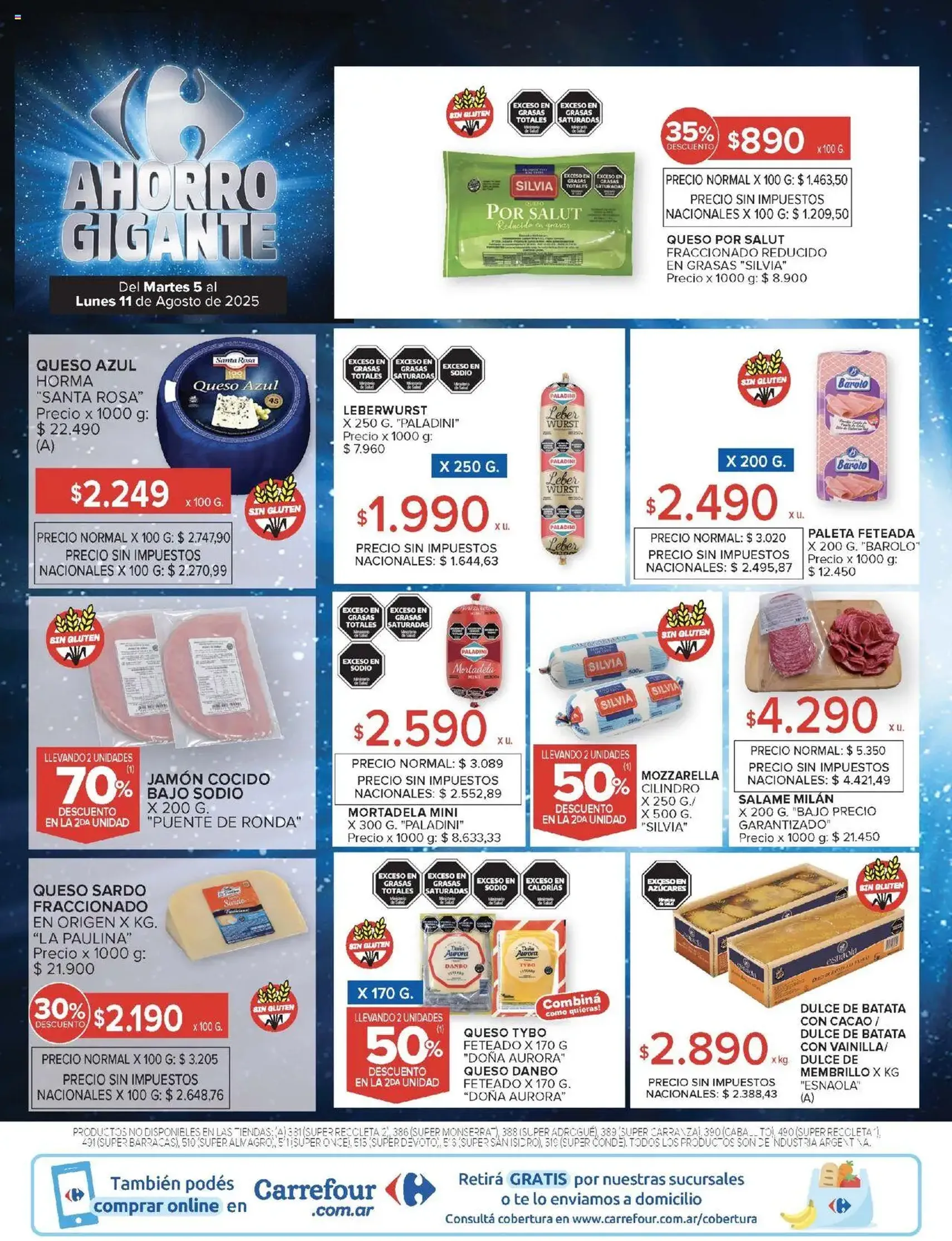 Carrefour ofertas - folleto válido desde 05/08/2025 página 16 de 28