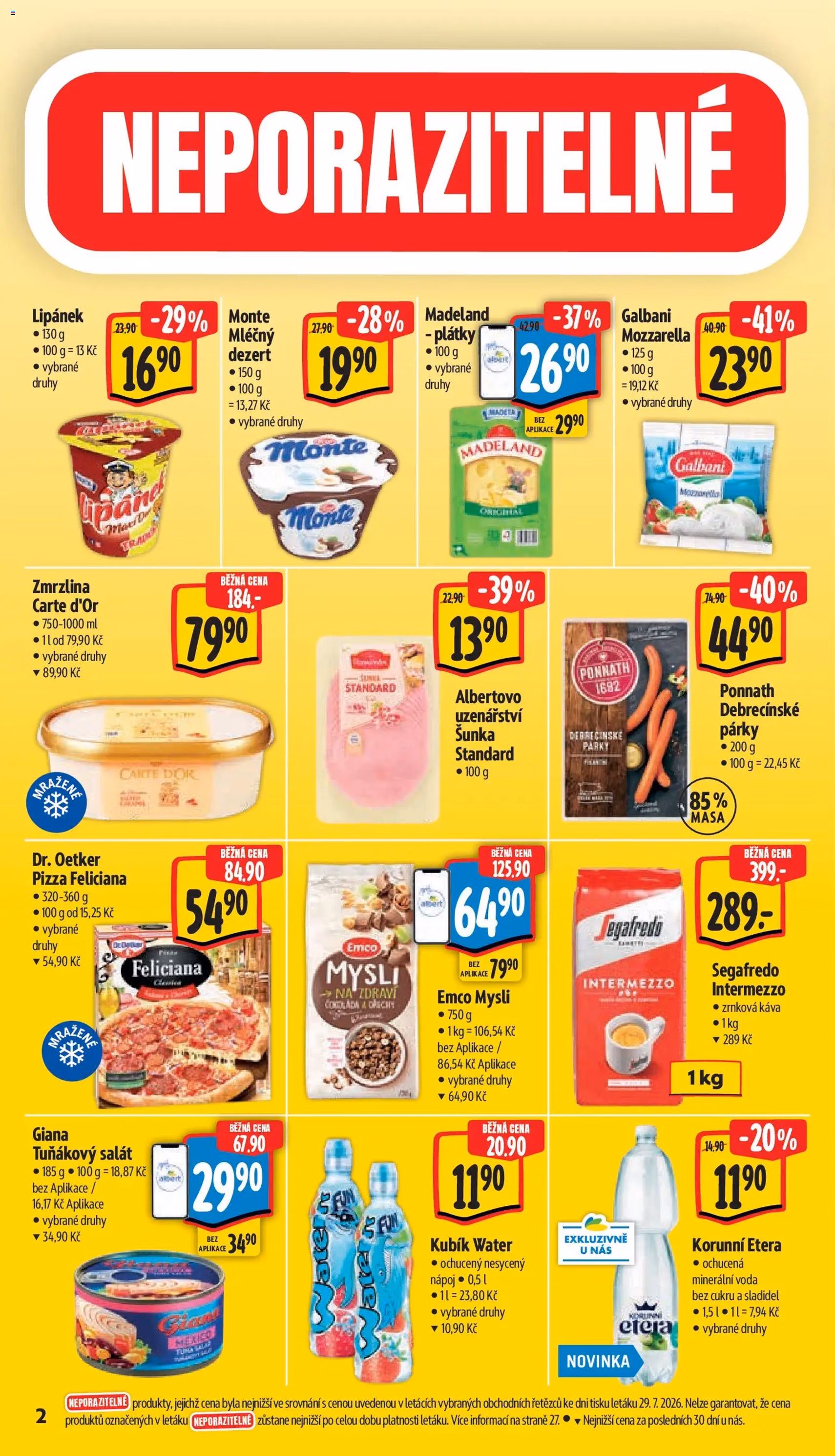 Albert leták - Hypermarket - platný leták od 05.08.2026 strana 6 z 60