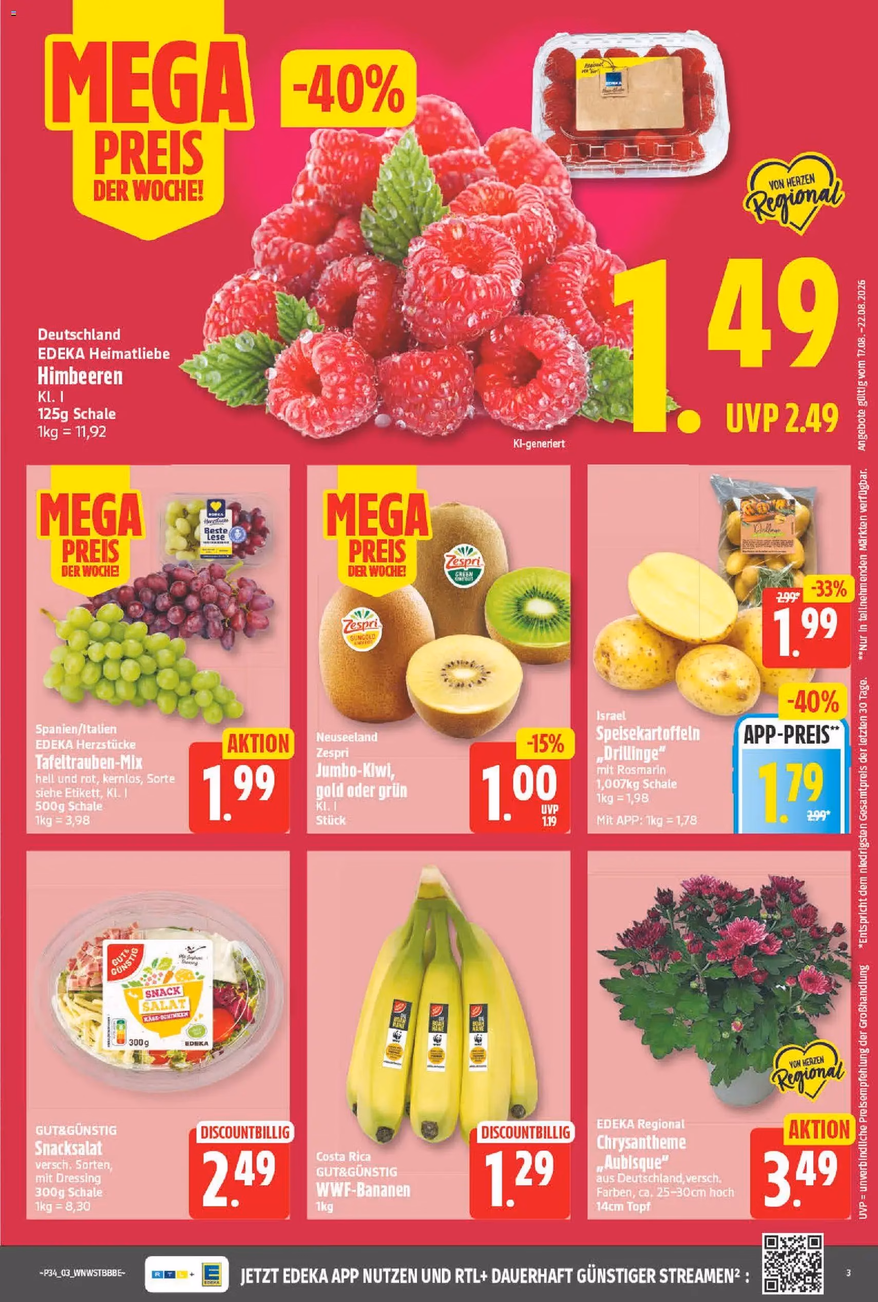 NP Discount Prospekt - Gültiger Prospekt ab 17.08.2026, Seite 3 von insgesamt 16