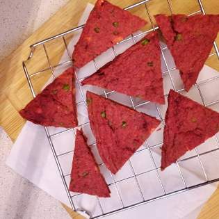 Previsualización de la receta Pizza de remolacha
