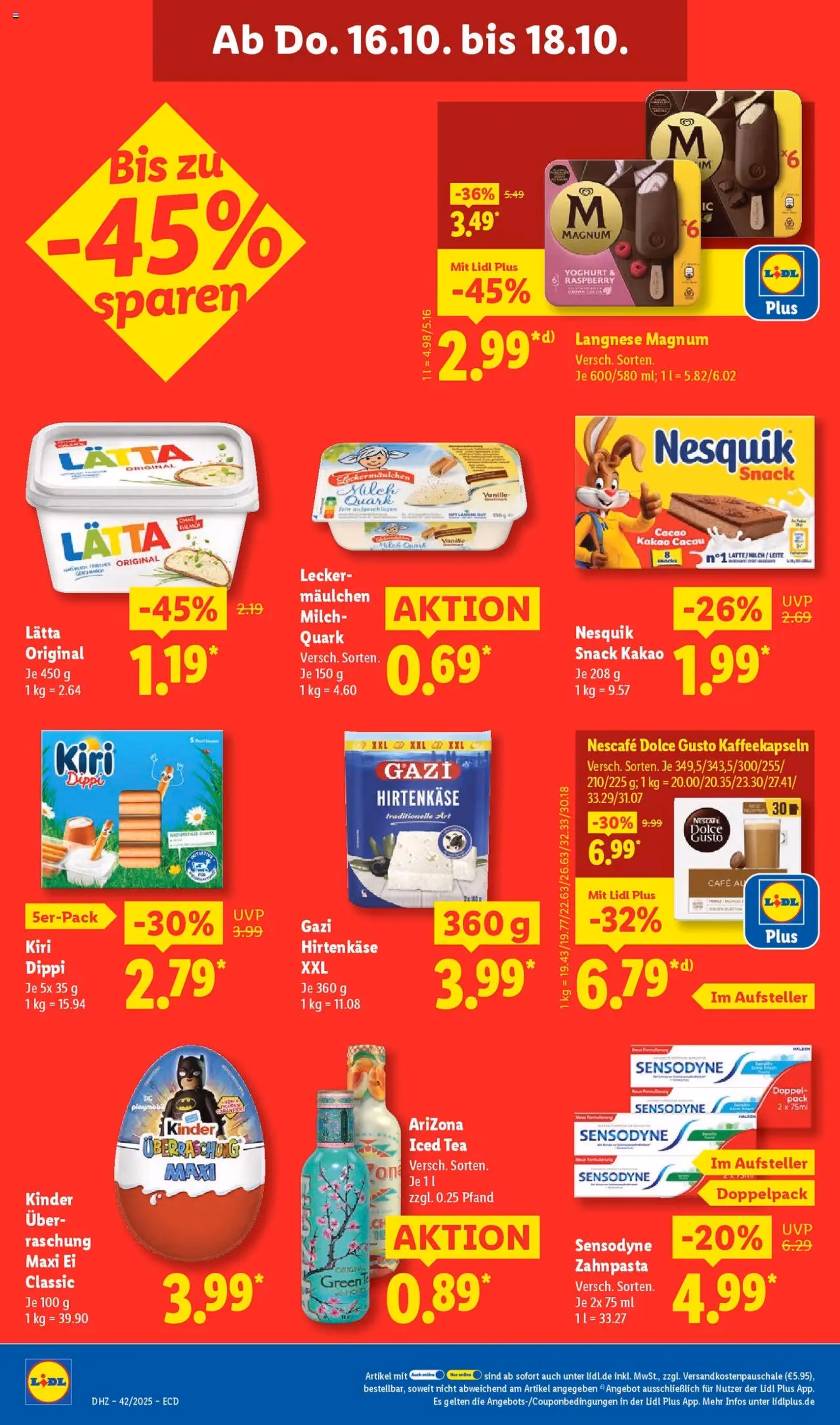 Lidl - Prospekt - Gültiger Prospekt ab 13.10.2025, Seite 62 von insgesamt 68