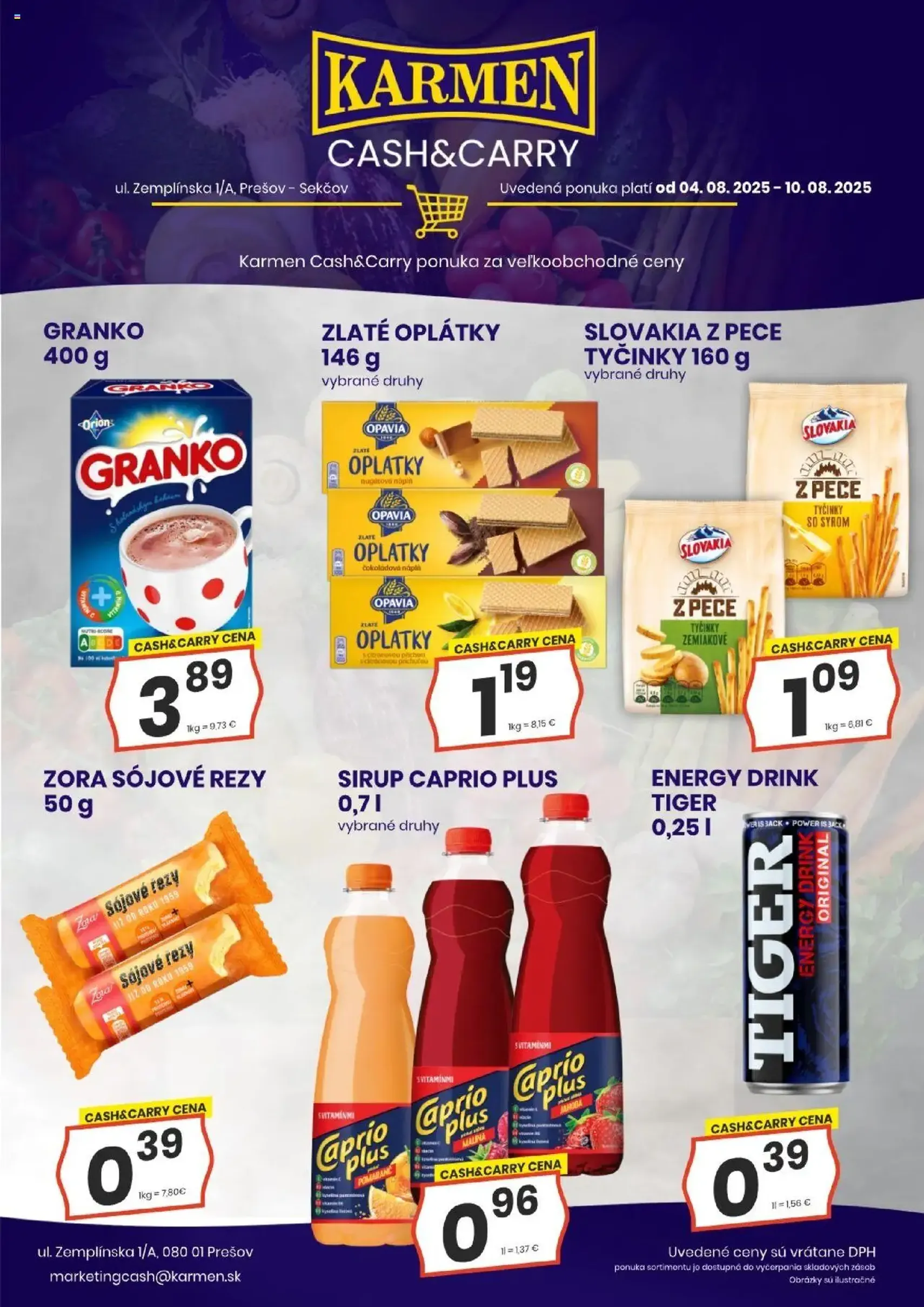 KARMEN CBA leták - platný leták od 04.08.2025 strana 4 z 8 KARMEN CBA leták - platný leták od 04.08.2025 strana 4 z 8