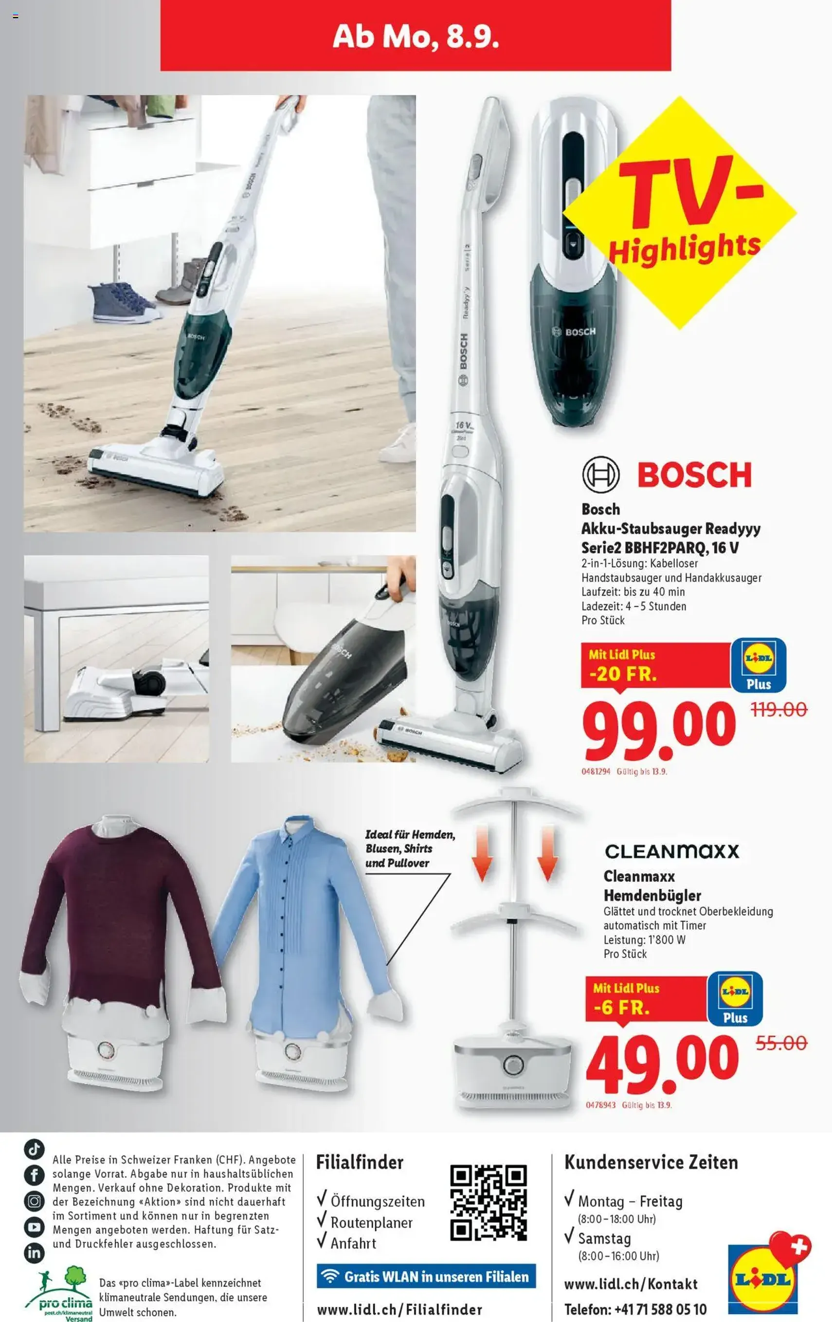Lidl Aktionen - Gültiger Prospekt ab 04.09.2025, Seite 34 von insgesamt 34 Lidl Aktionen - Gültiger Prospekt ab 04.09.2025, Seite 34 von insgesamt 34