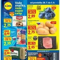 Lidl leták - náhľad letáku platný od 28.07.2025