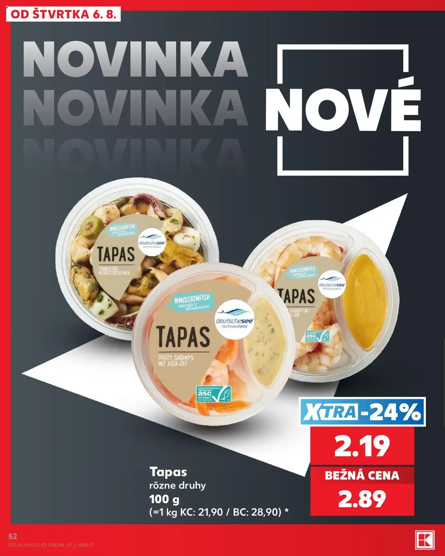 Kaufland SK akciós újság - 2026.08.06. érvényes szórólap 52 oldal 78 oldalból