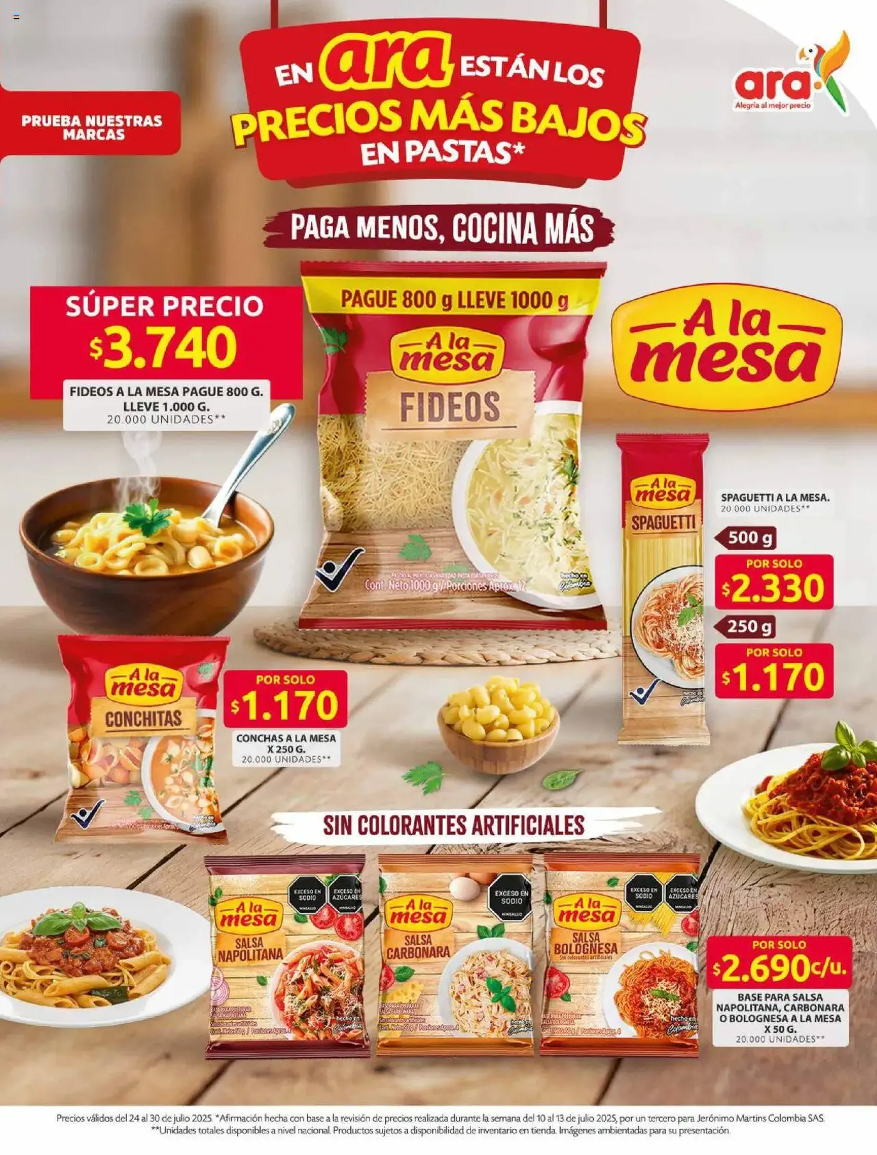 Ara - Catálogo - folleto válido desde 24/07/2025 página 6 de 10 Ara - Catálogo - folleto válido desde 24/07/2025 página 6 de 10