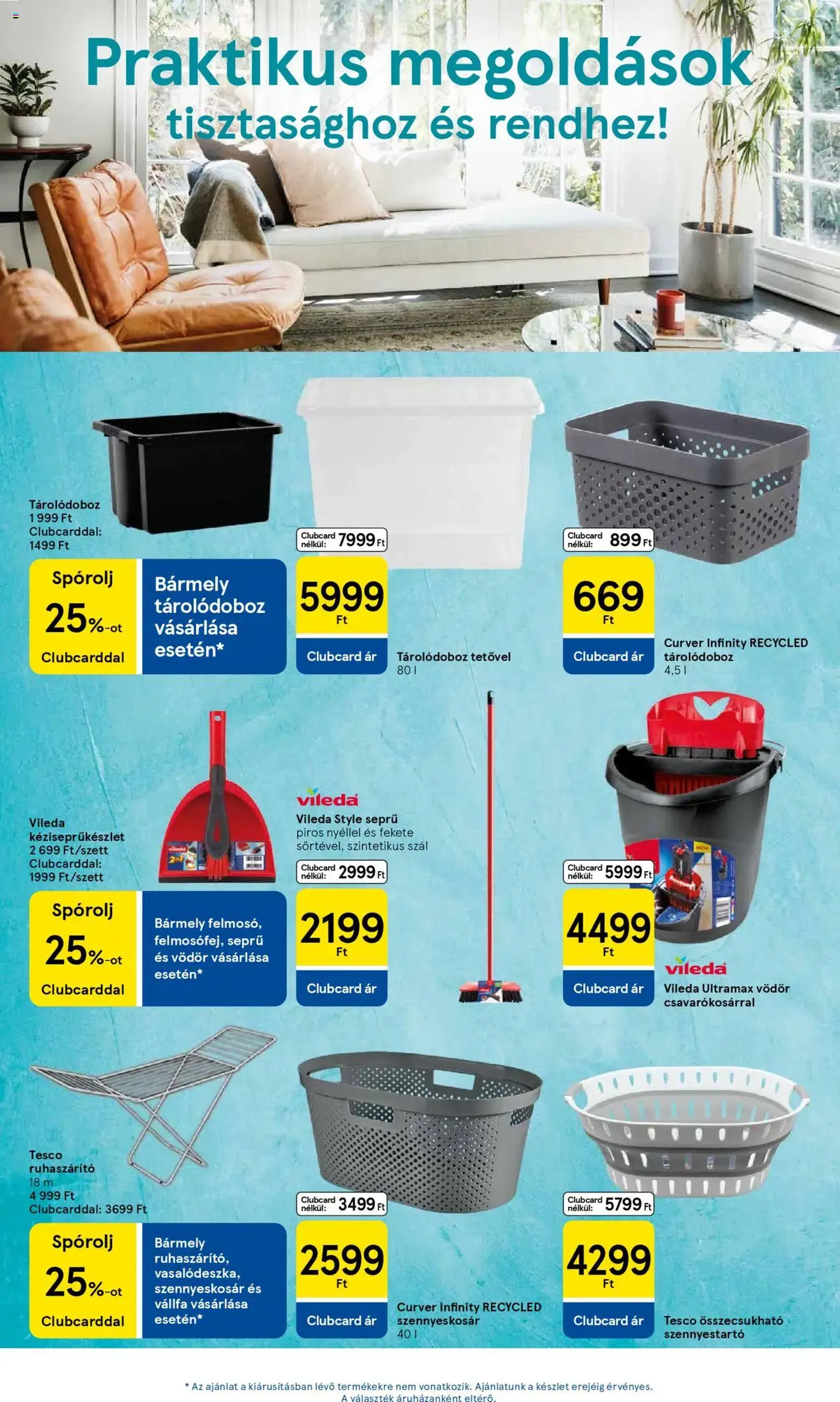 Tesco Hipermarket - Akciós újság - 2025.10.21. érvényes szórólap 15 oldal 32 oldalból Tesco Hipermarket - Akciós újság - 2025.10.21. érvényes szórólap 15 oldal 32 oldalból