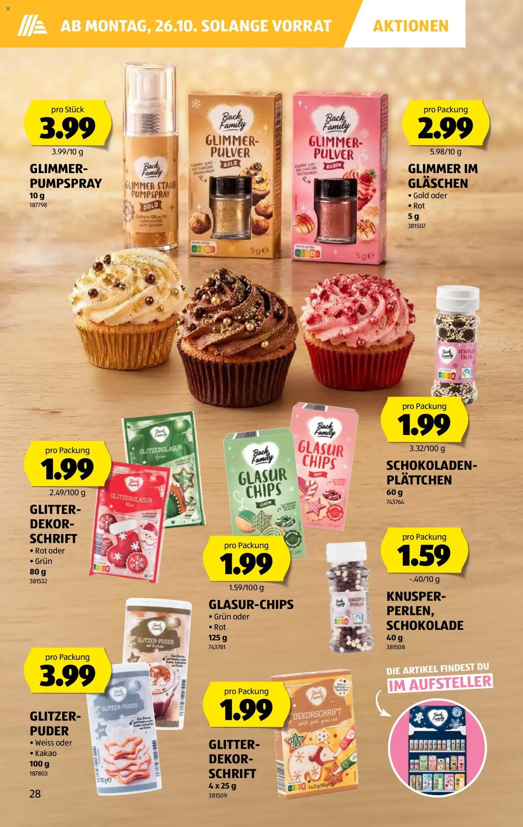 Aldi aktionen - Gültiger Prospekt ab 22.10.2026, Seite 28 von insgesamt 32